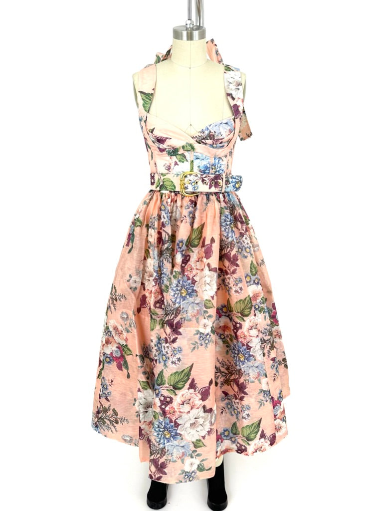 2024 Zimmermann Matchmaker Corset Dress