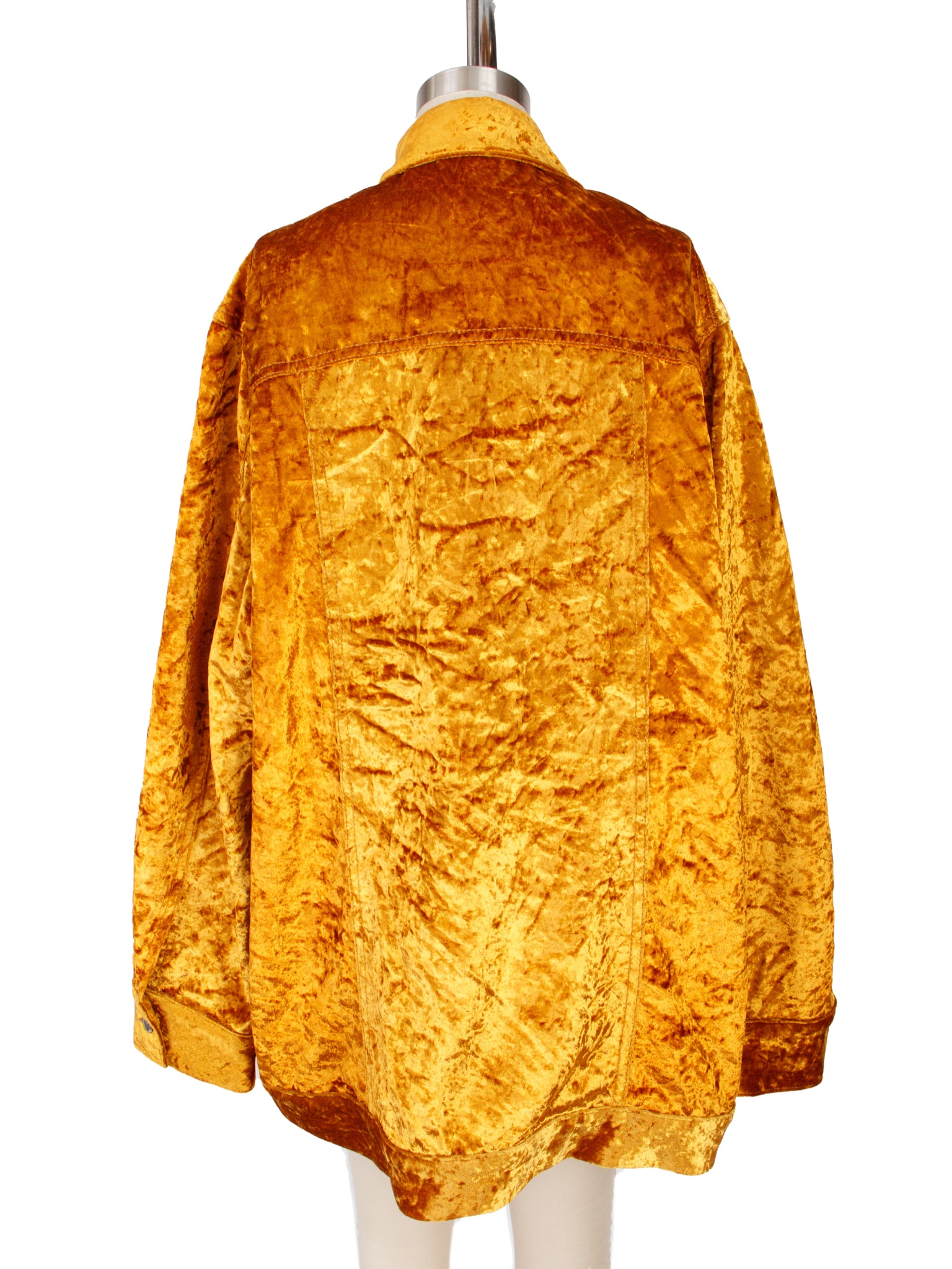 Eckhaus Latta Crushed Velvet Jacket – Mercy Vintage