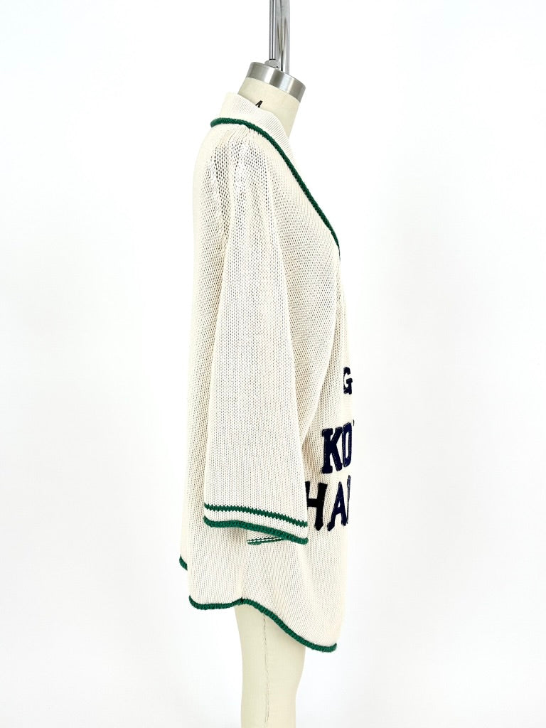 Kapital Baseball Oversize Cardigan | Mercy Vintage