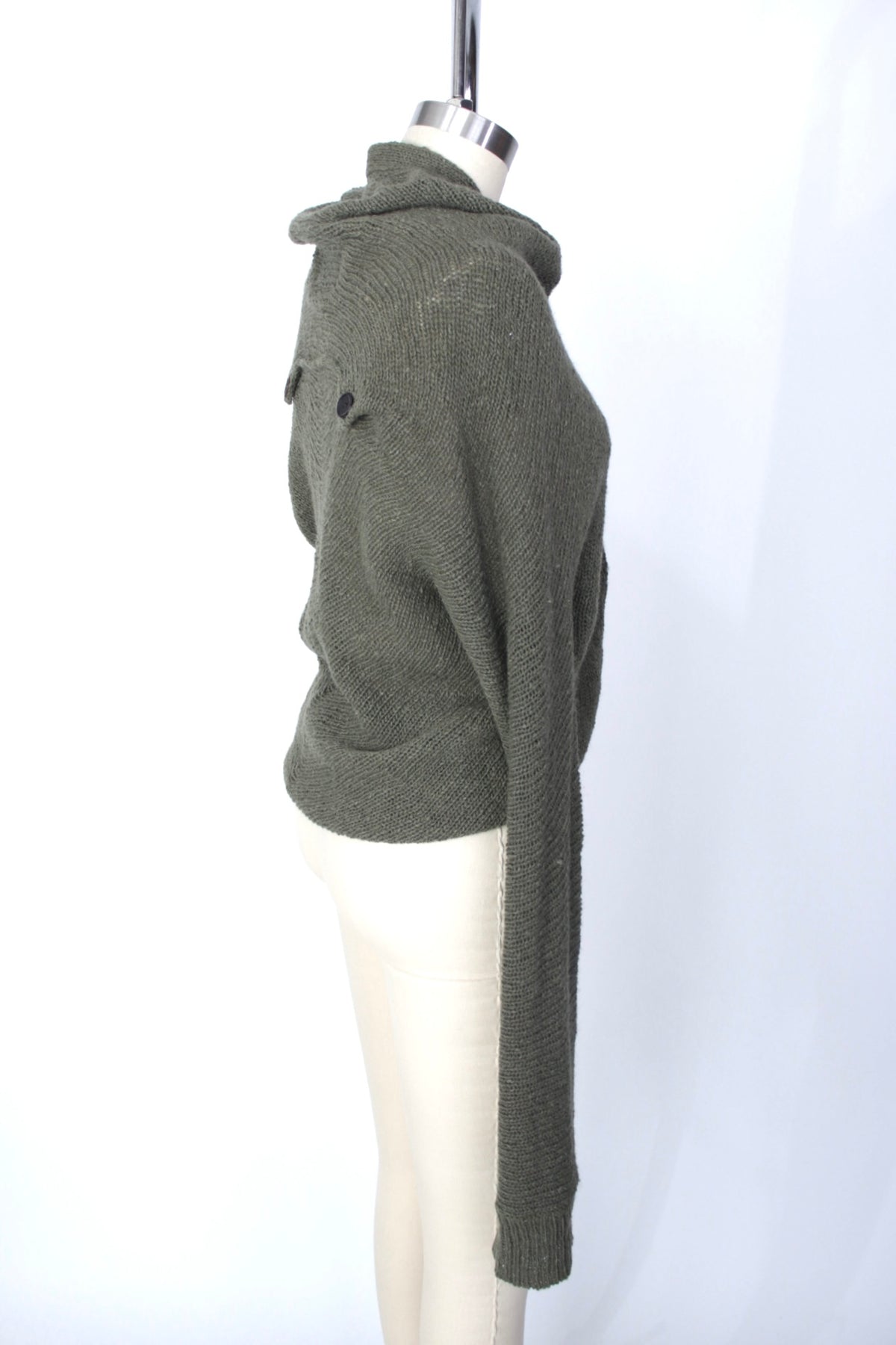 トップス Yohji Yamamoto - black deformed cardigan Y's Yohji Yamamoto black deformed cardigan by scrunched