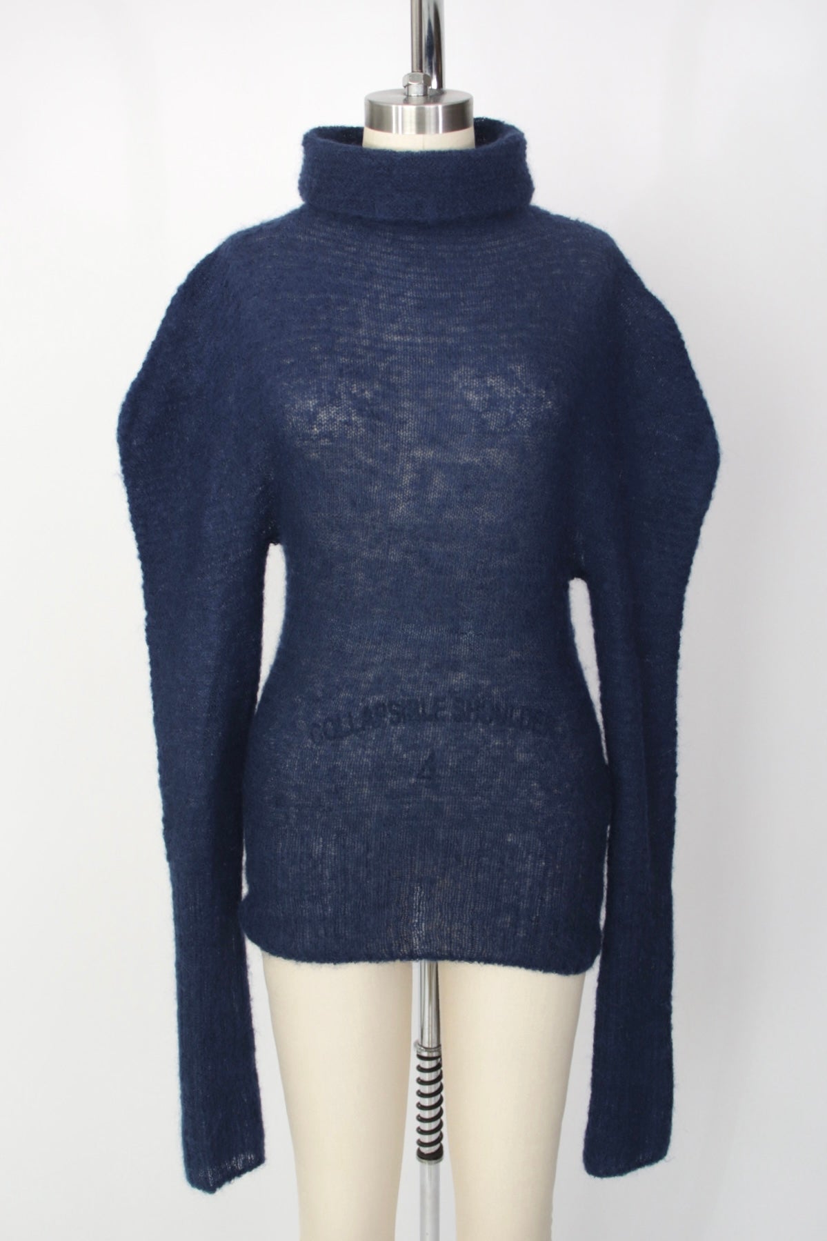 ISSEY MIYAKE mohair knit sweater