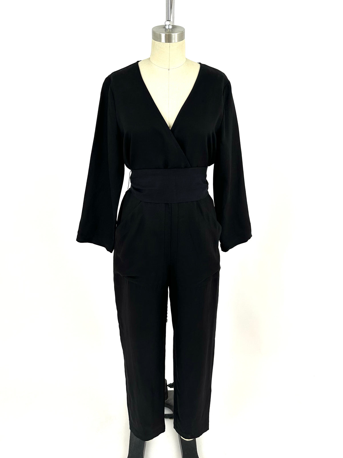 Apiece Apart Linen Tie Jumpsuit Mercy Vintage