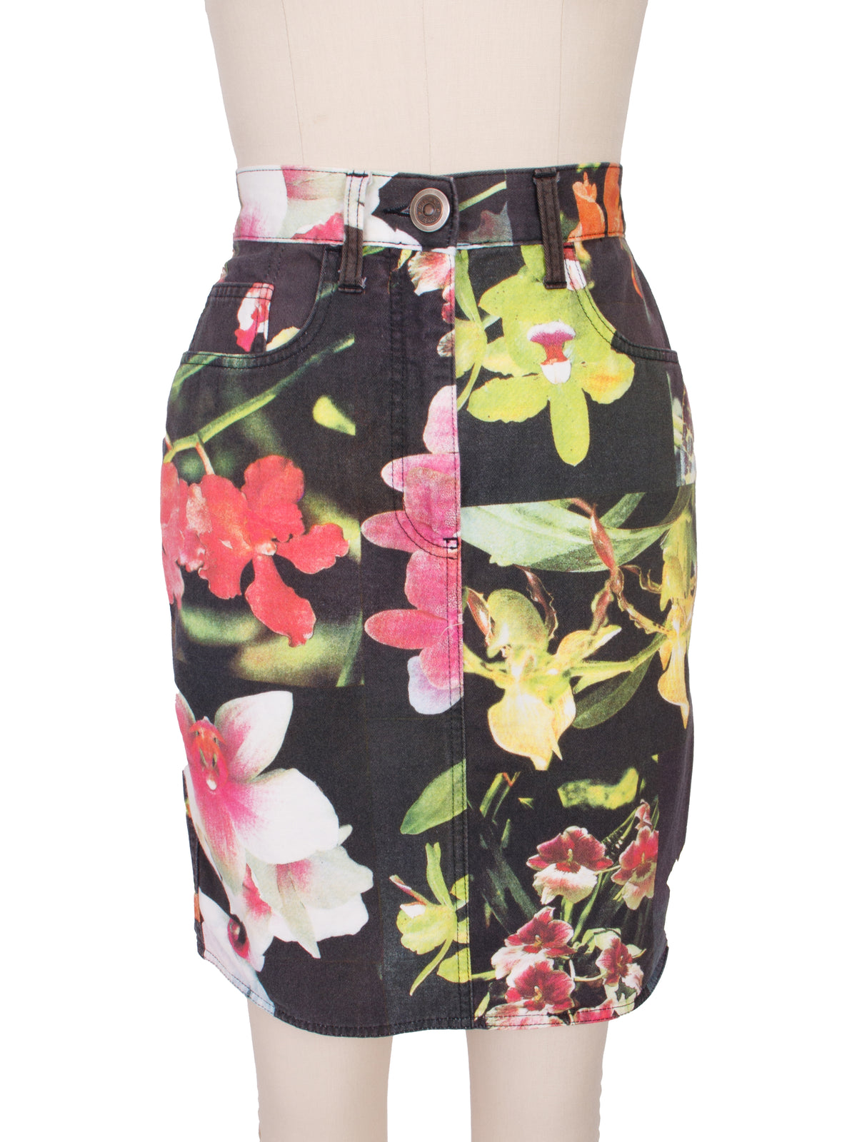 スカート moschino Printed skirt Moschino Vintage Beige Card Suits Print Skirt – Amarcord