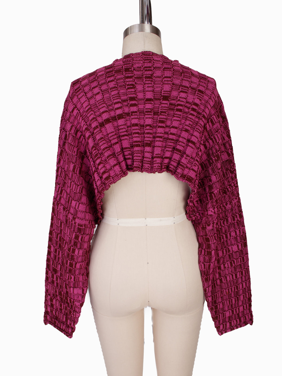 Eckhaus Latta Space Dye Crop Sweater | Mercy Vintage