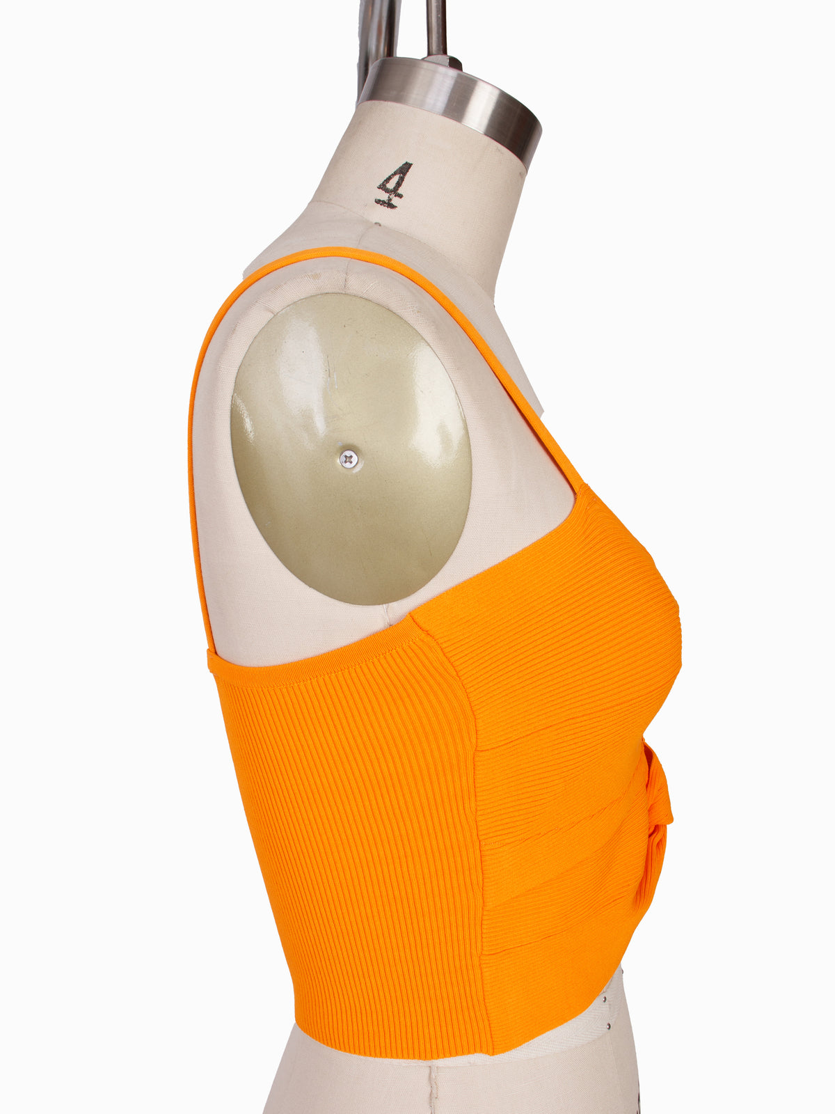Sand twist front, crop top  Ribbed m