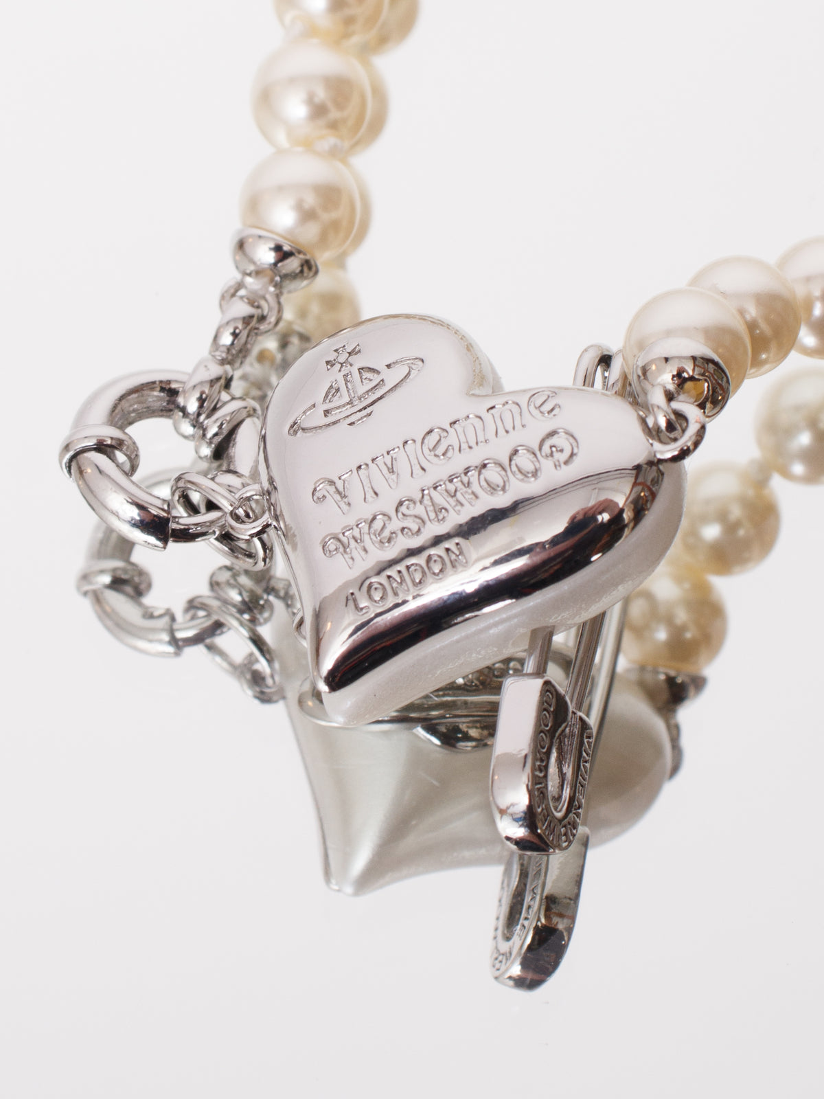 ブレスレット Vivienne Westwood  Orietta faux pearl bracelet Orietta faux pearl bracelet in neutrals - Vivienne Westwood