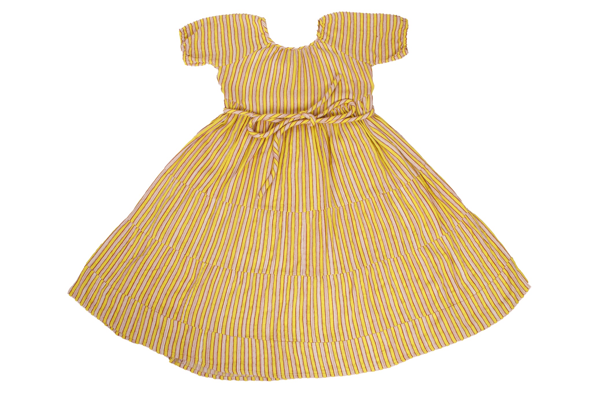 Ace & Jig Striped Tiered Dress