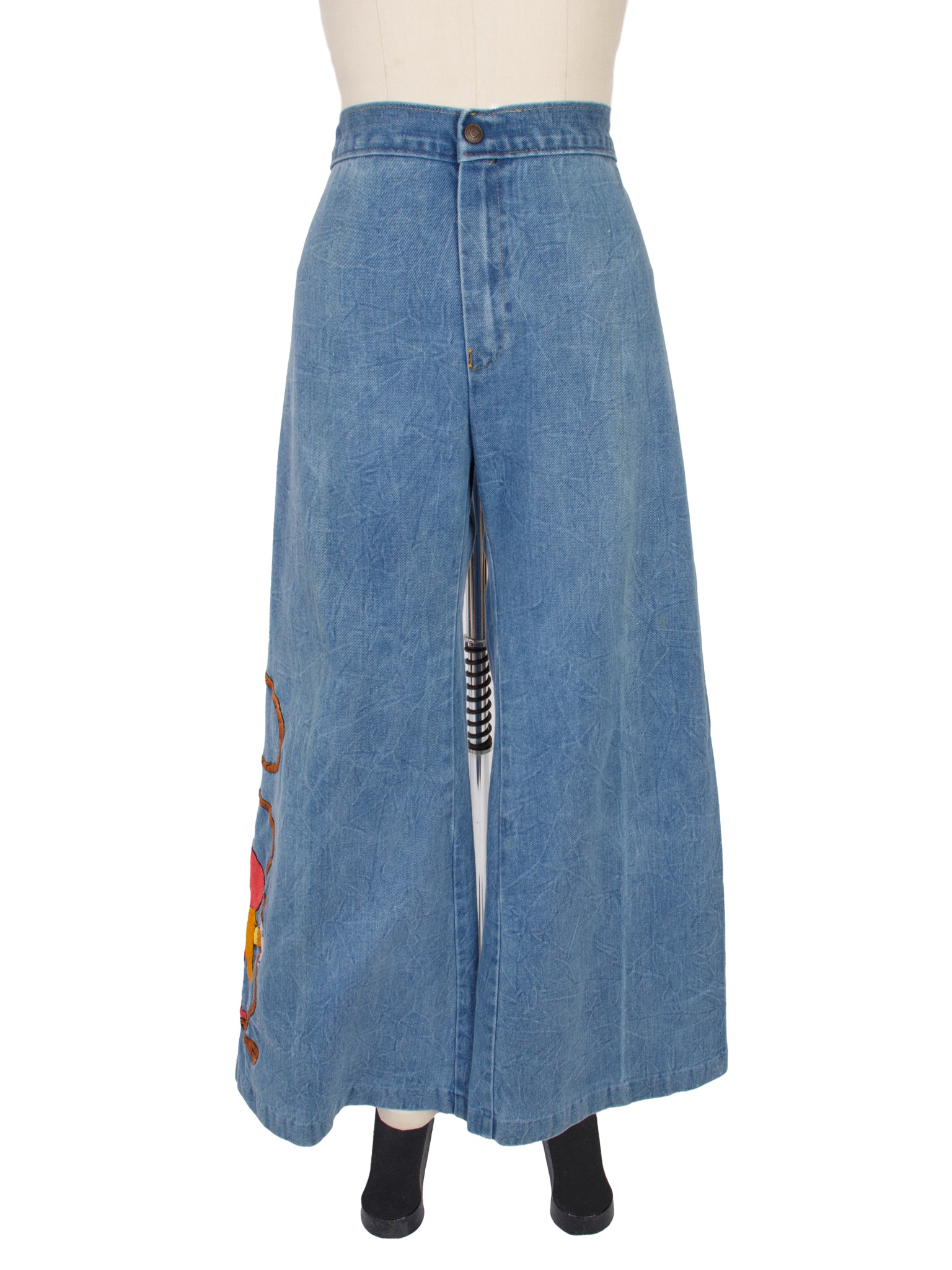 Antonio Guissepe Yosemite Sam Denim Embroidered Pant Set