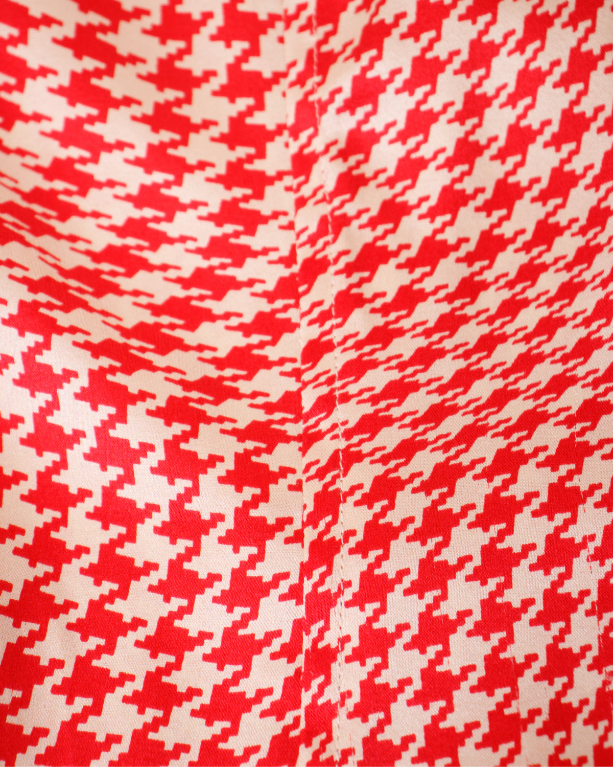 Ganni Silk Houndstooth Shirt