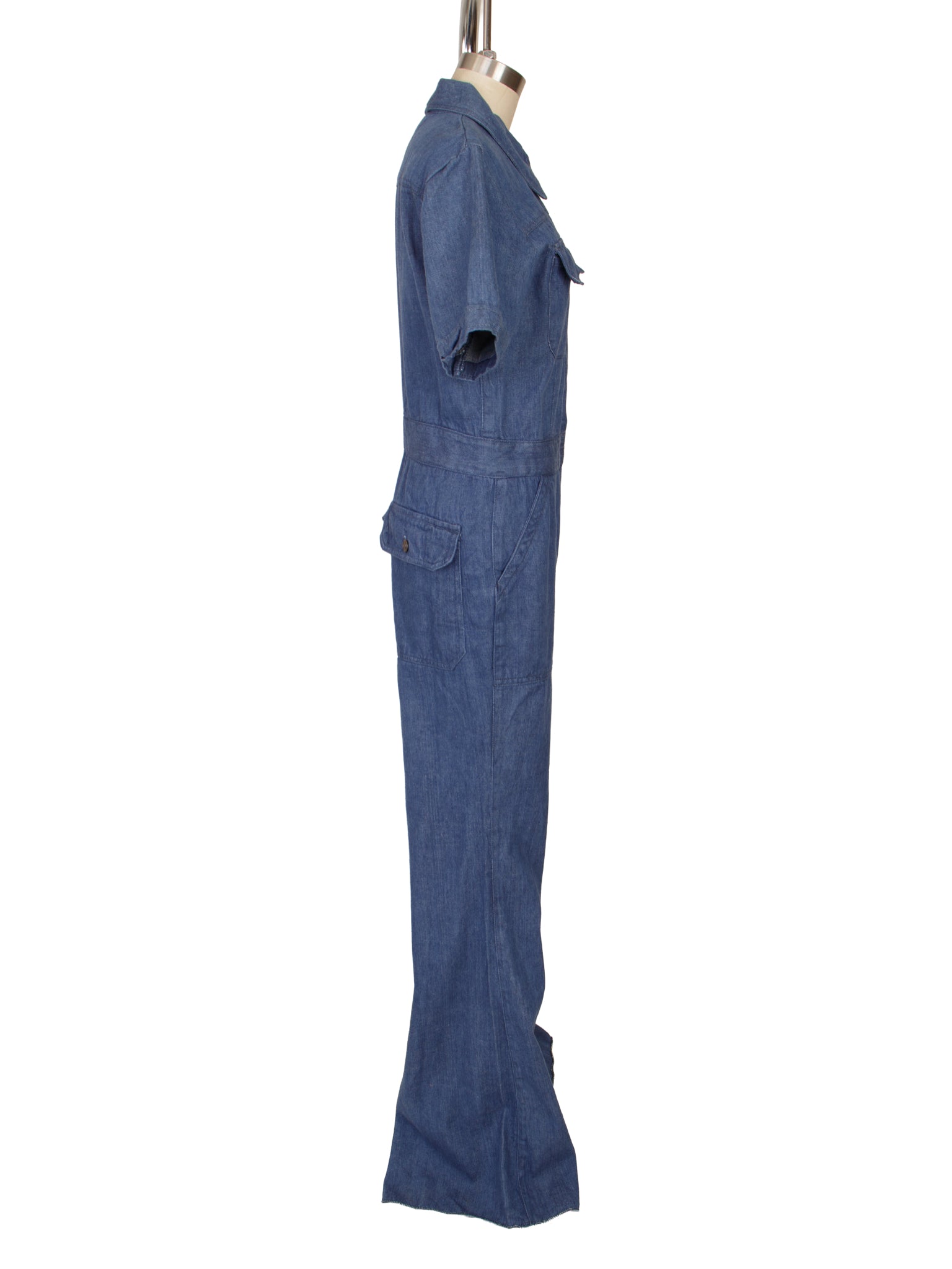 1970s Wild Oats Denim Coveralls