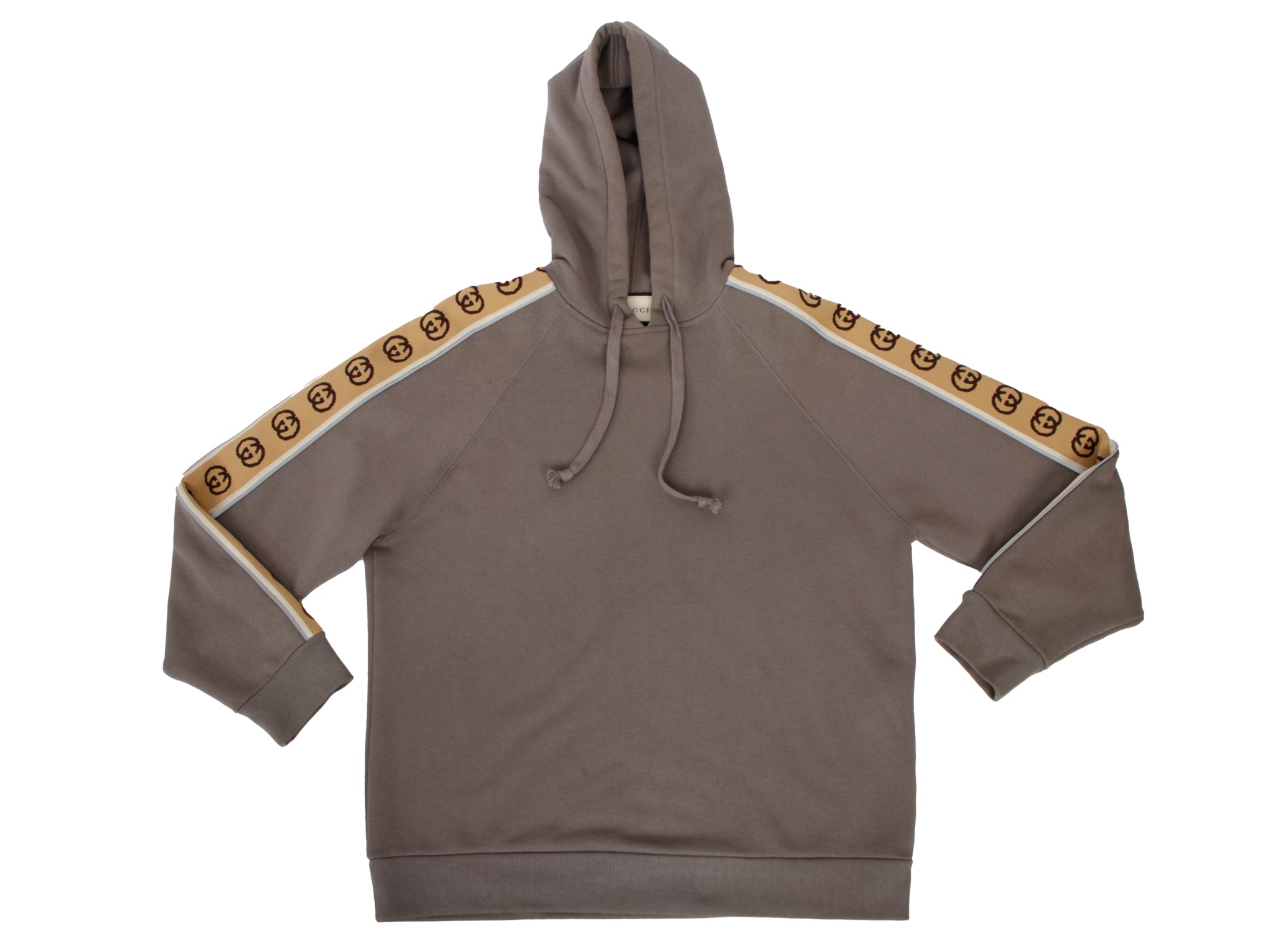 Gucci GG Web Hooded Sweatshirt