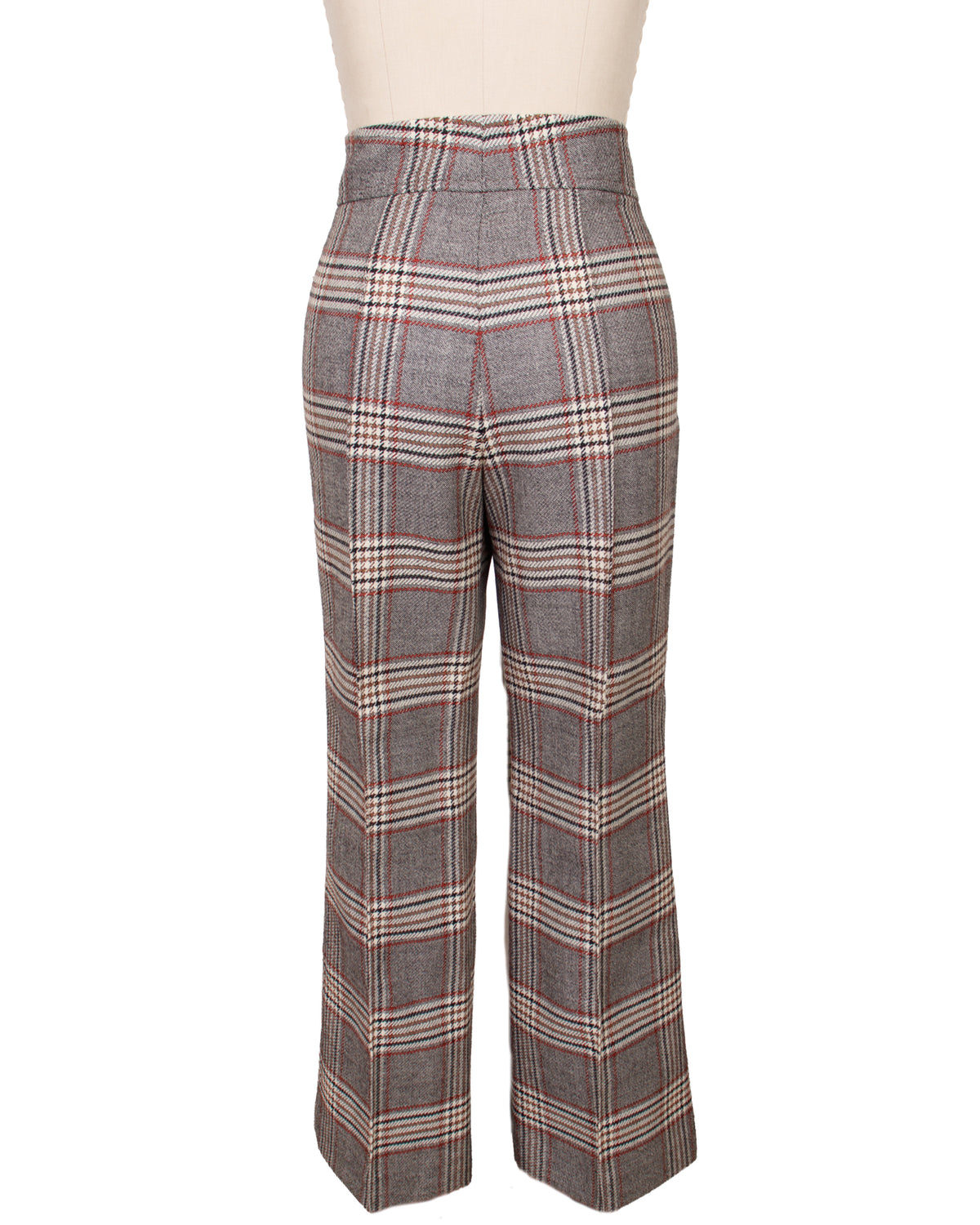 AW18 Joseph Wool Check Pantsuit