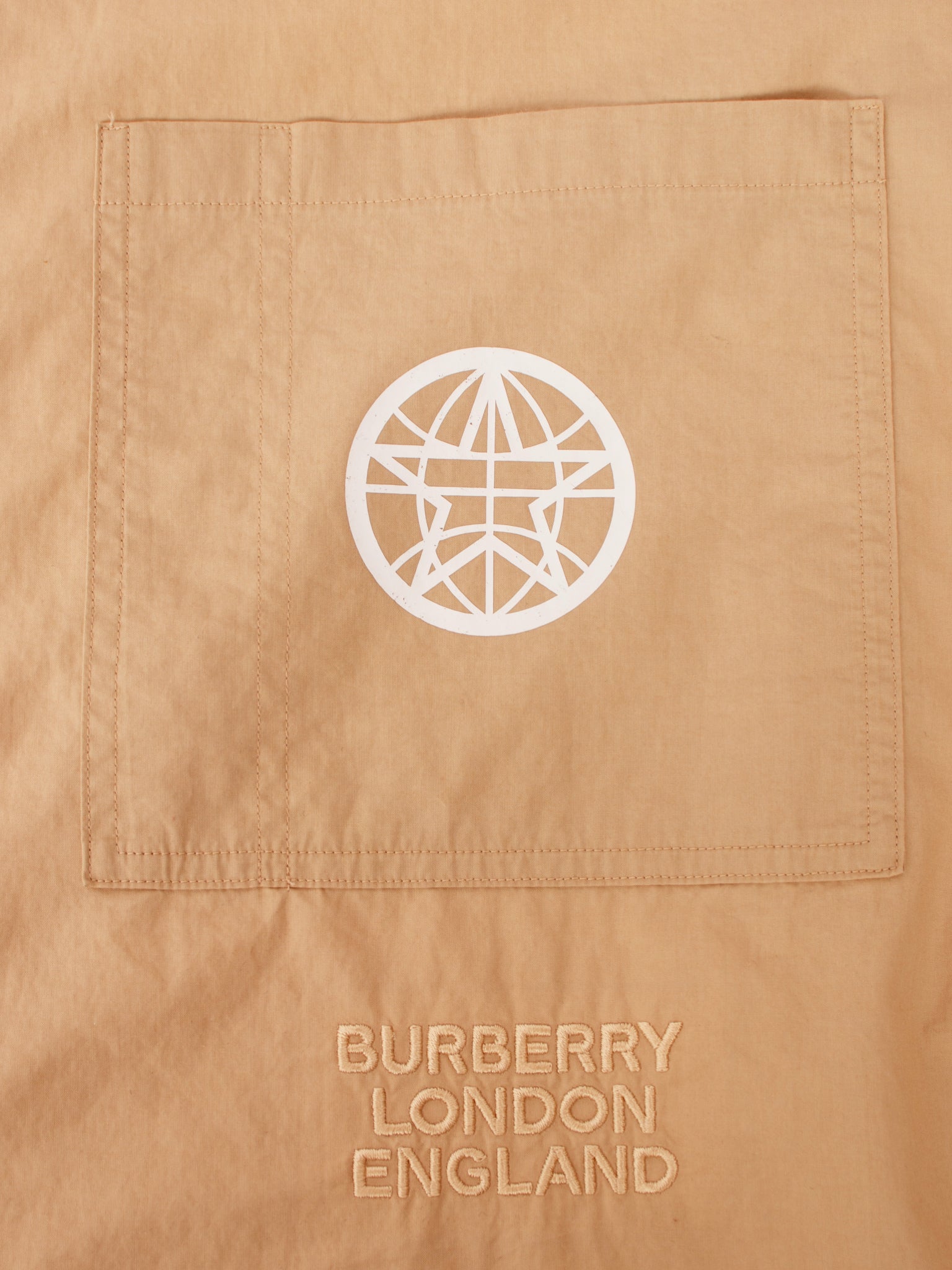 Burberry Graphic Layered Sleeve Shirt
