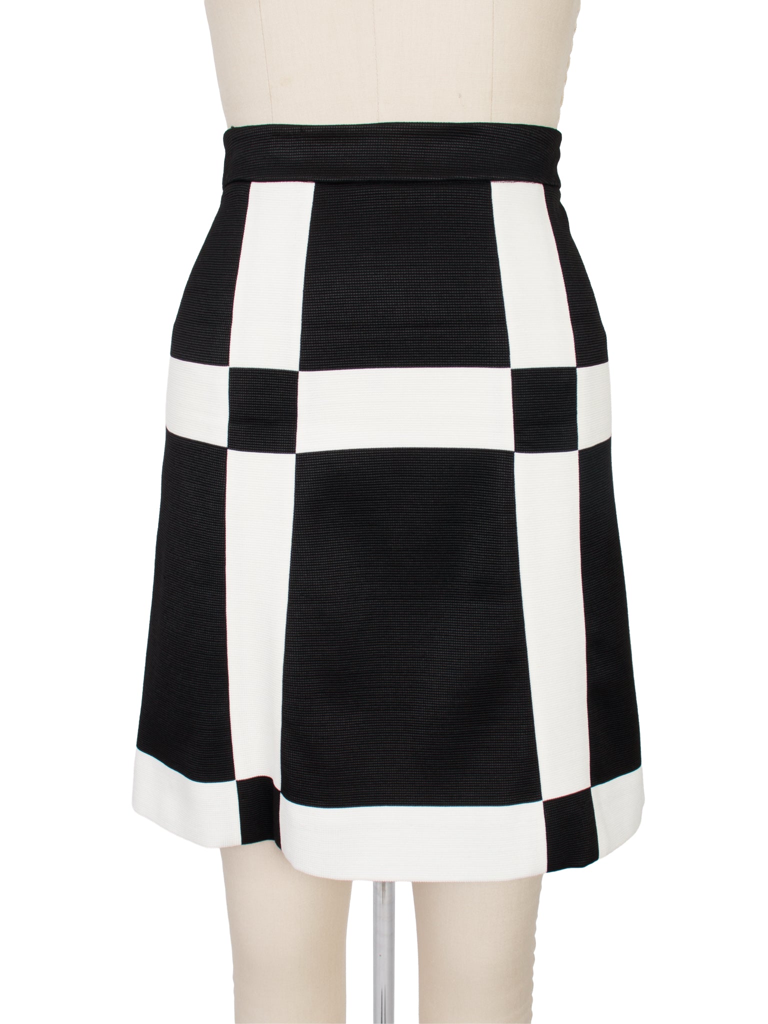SS 2013 Marni Windowpane Check Skirt