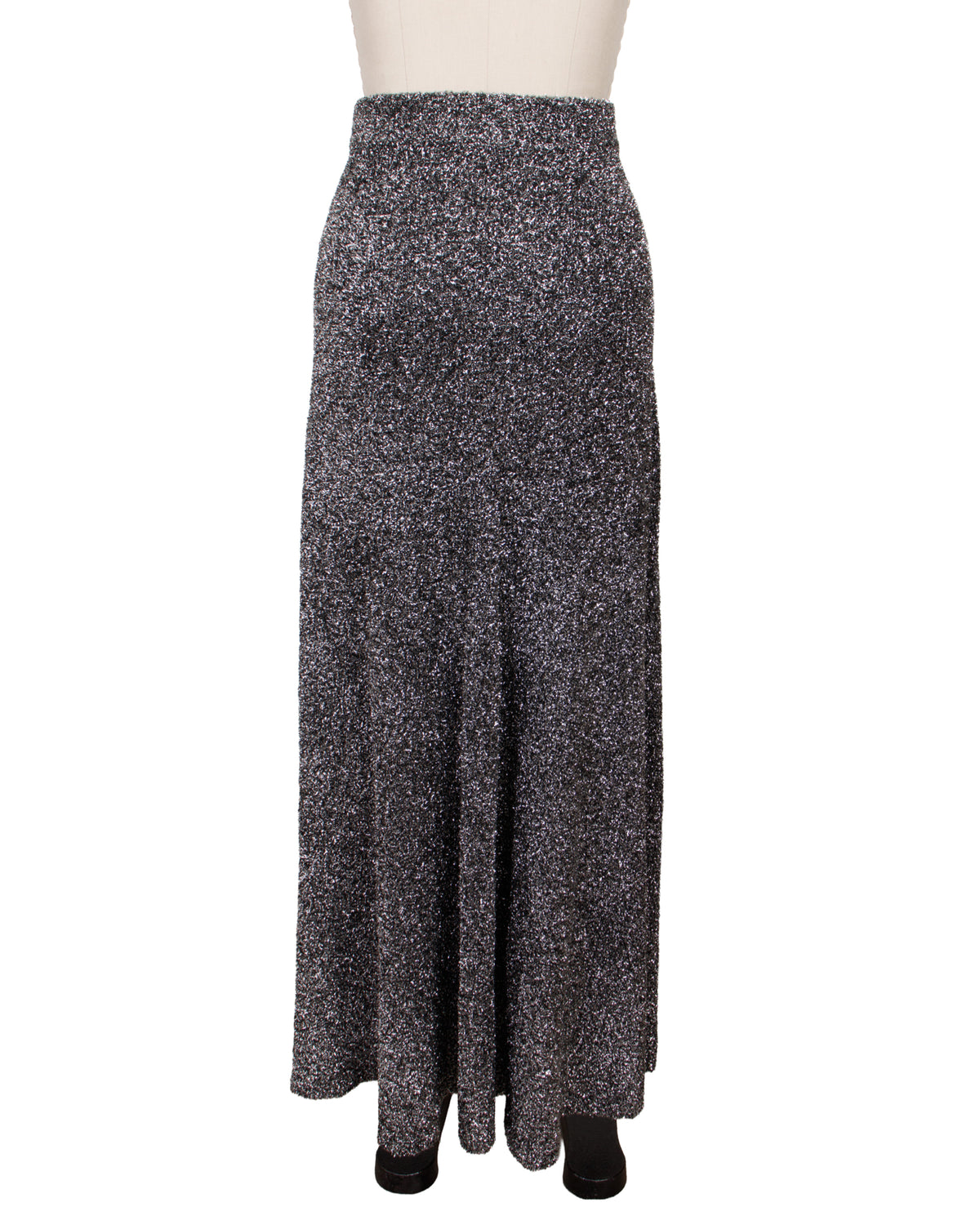 Helmut Lang Lurex Eyelash Knit Skirt Set*
