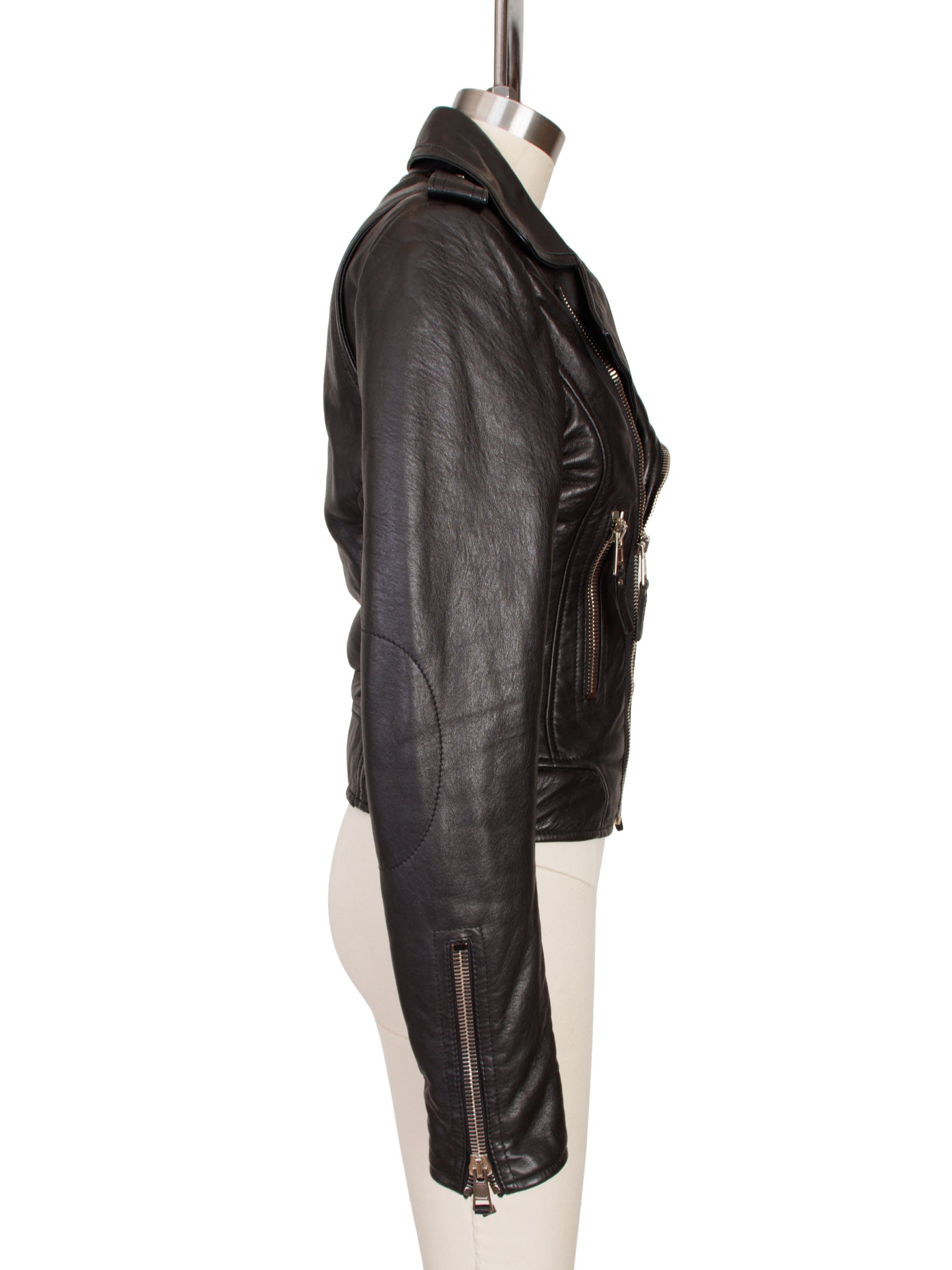 2014 Balenciaga Leather Biker Jacket