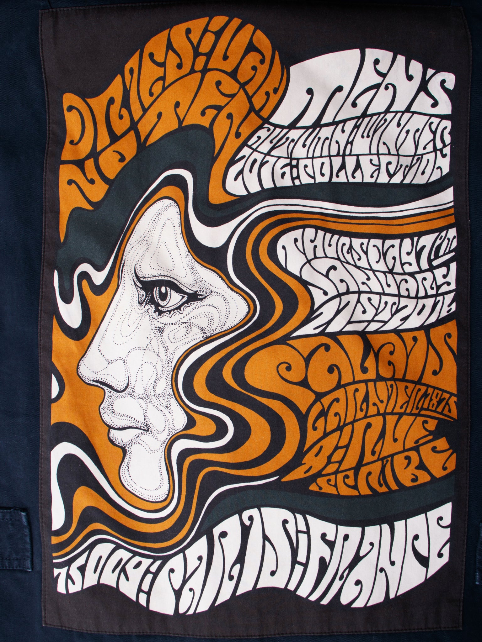 A/W 2016 Dries Van Noten Canvas Patch Coat