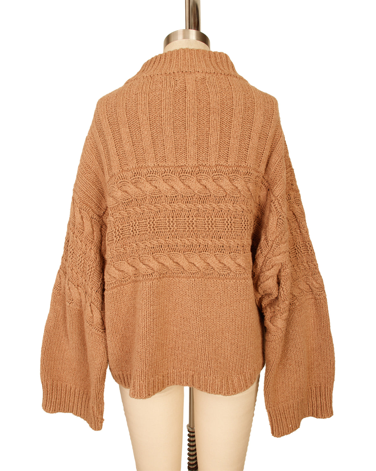 James Street Co. Idaho Cable Knit Sweater