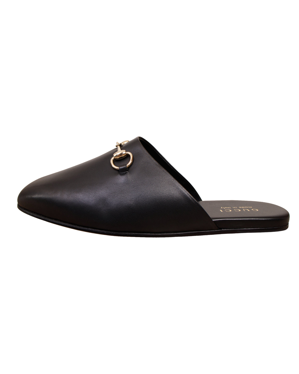 Gucci Horsebit Nappa Leather Lucy Mules