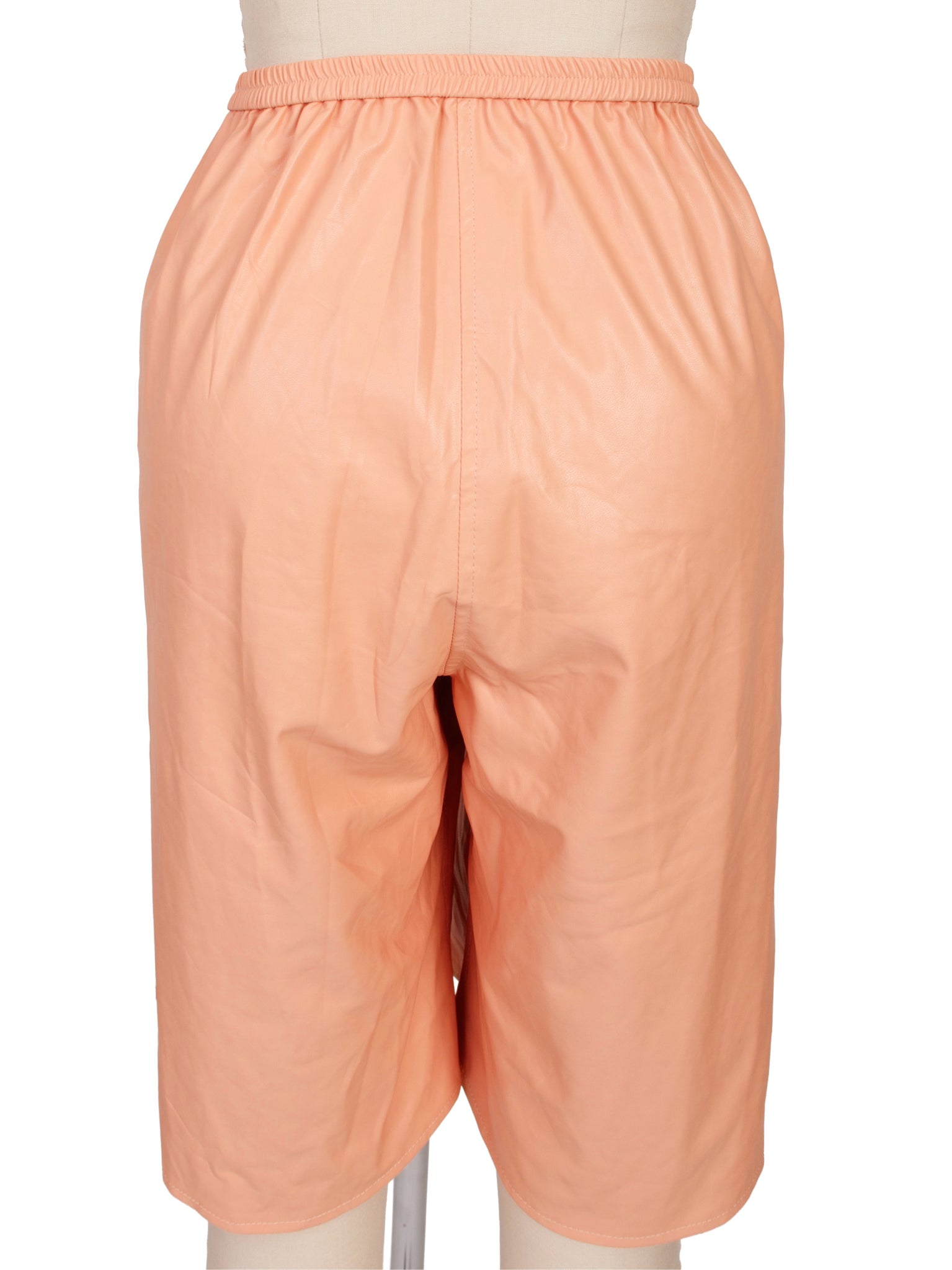 Lapointe Faux Leather Bermuda Shorts