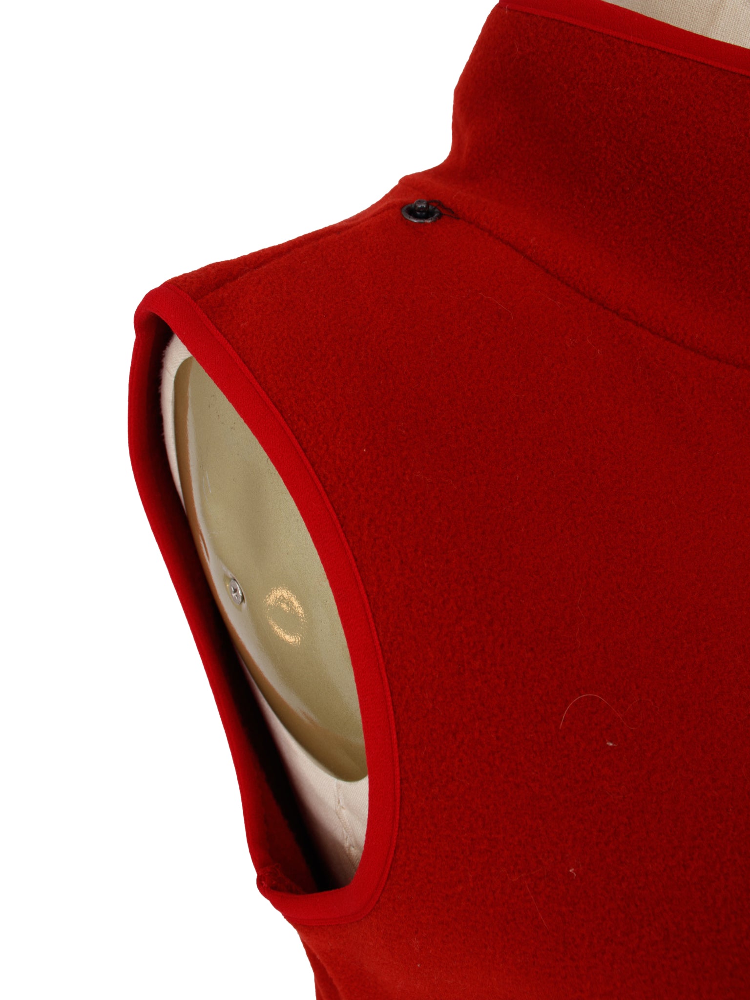 Cop Copine Fleece Detachable Single Sleeve Overlay Top