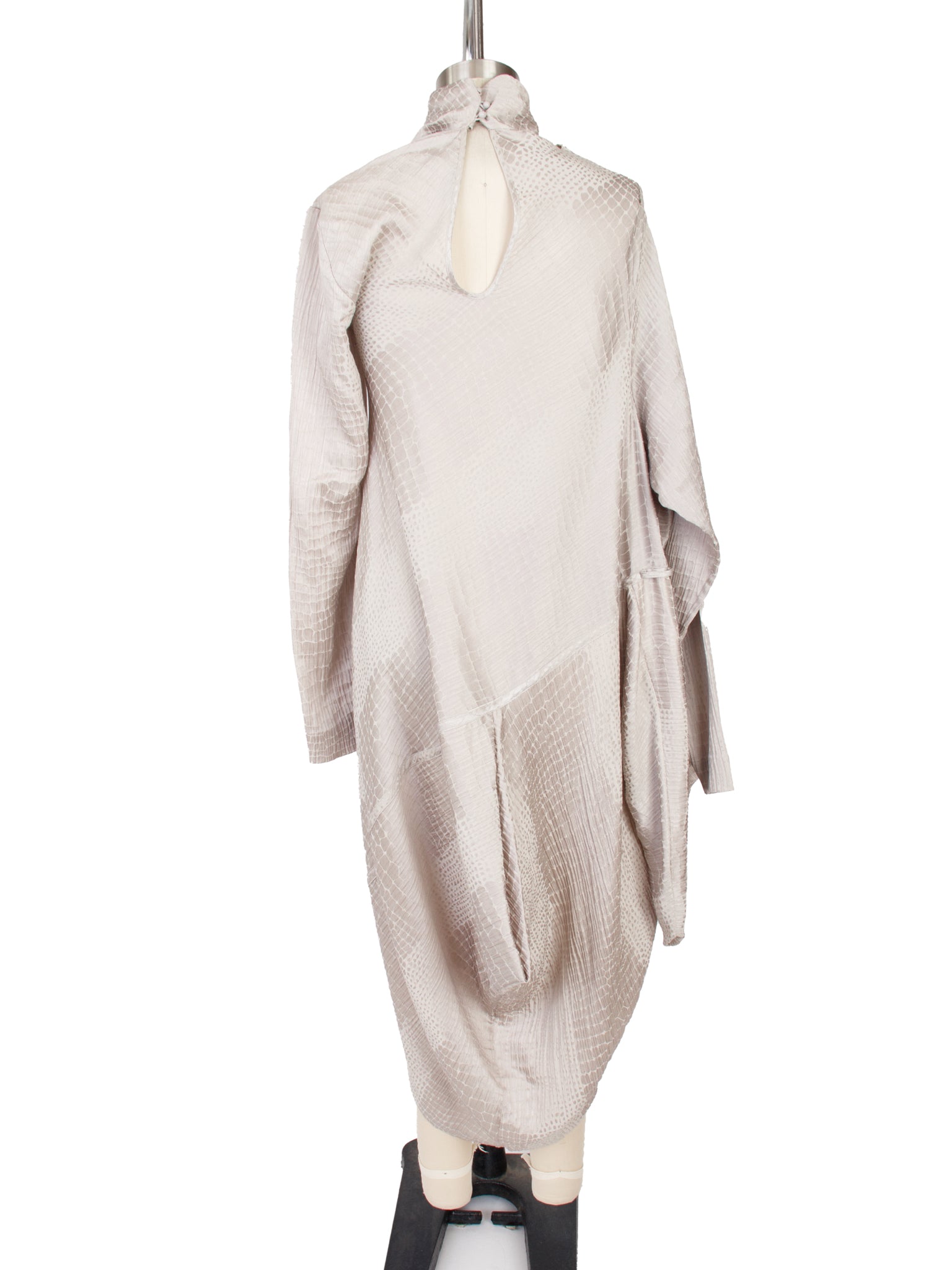 Preen Reptile Jacquard Asymmetrical Dress