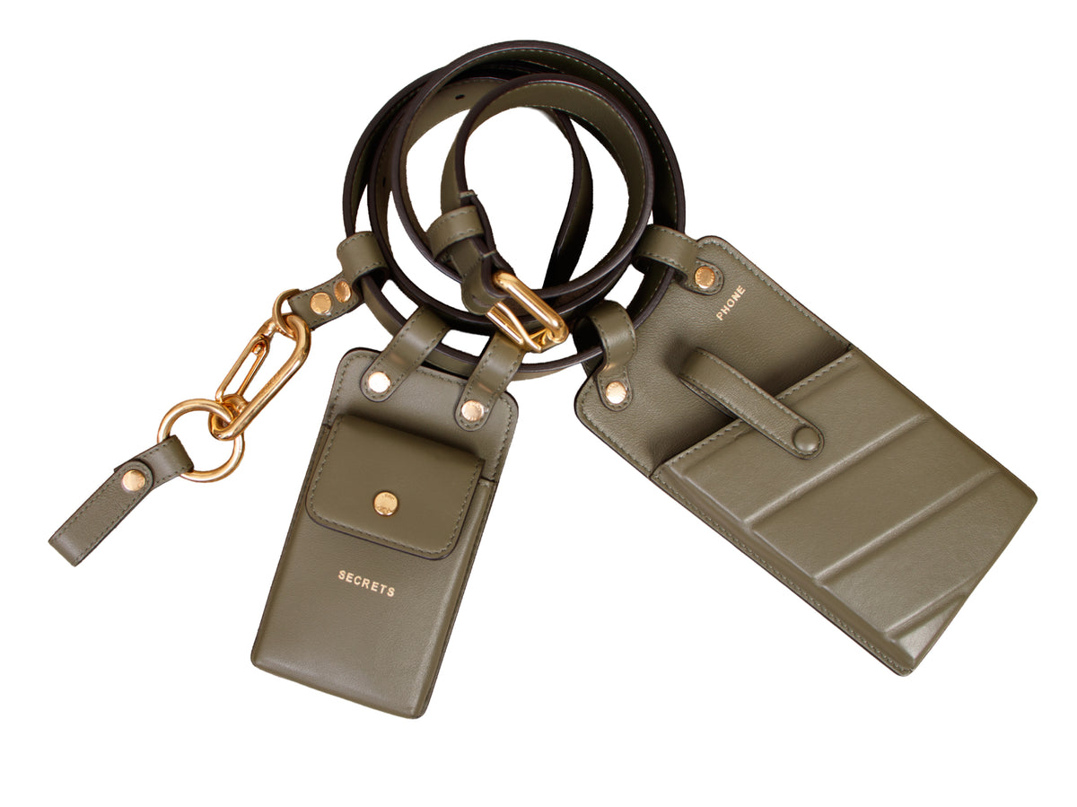 Fendi Leather Utility Belt Bag*