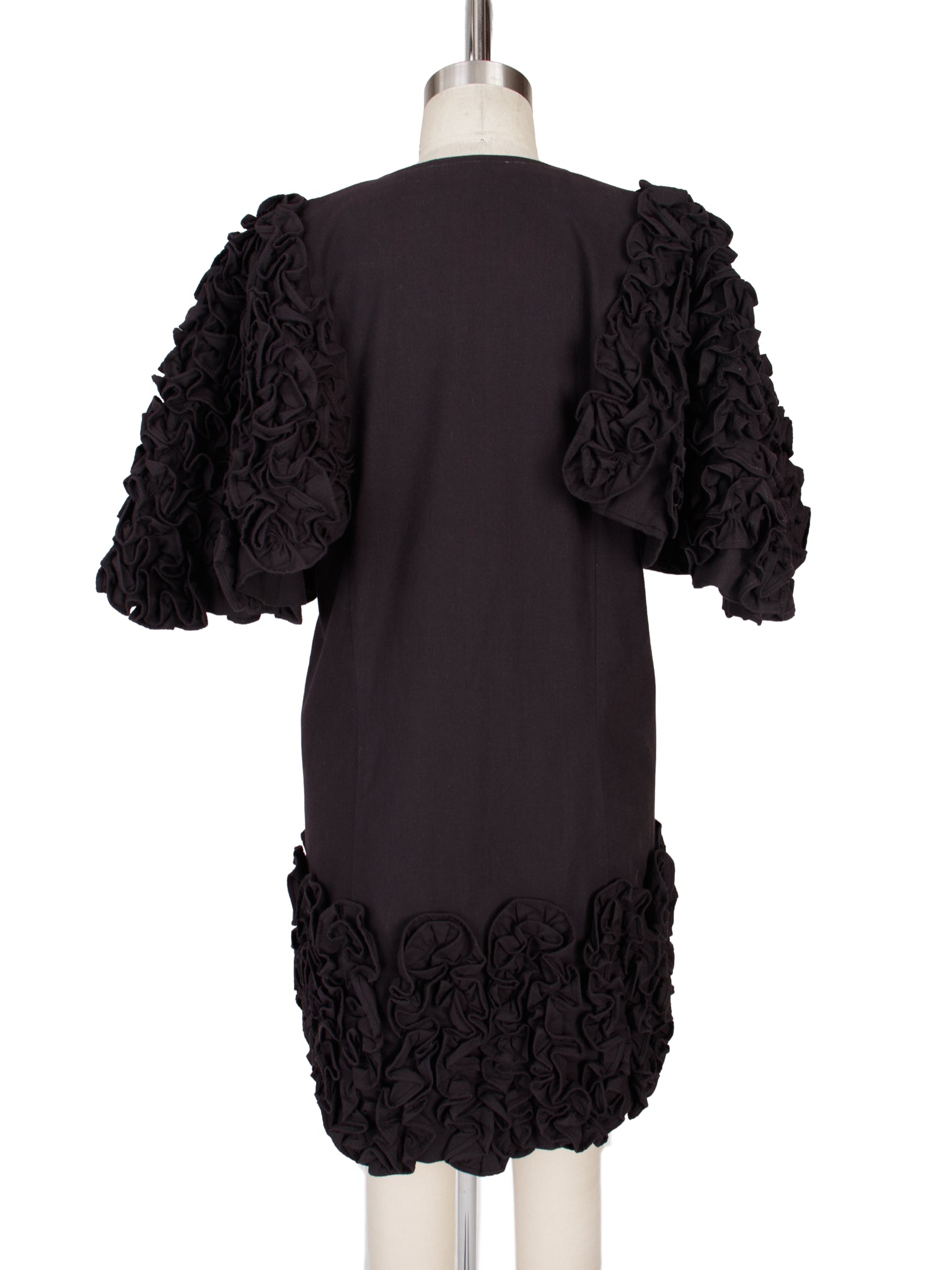 Zorro Woven Ruffle Party Dress