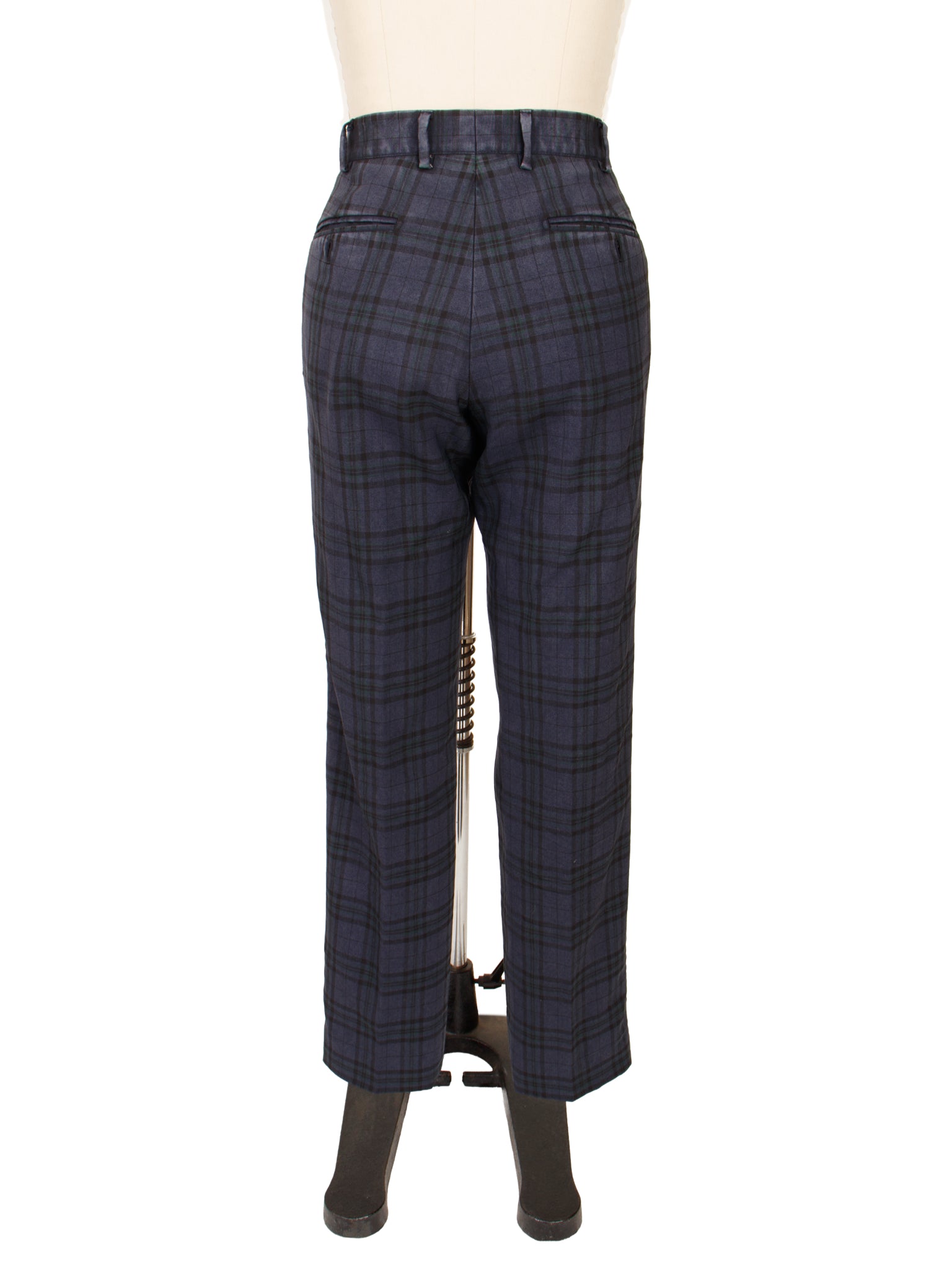 Belvest Wool Woven Check Pantsuit