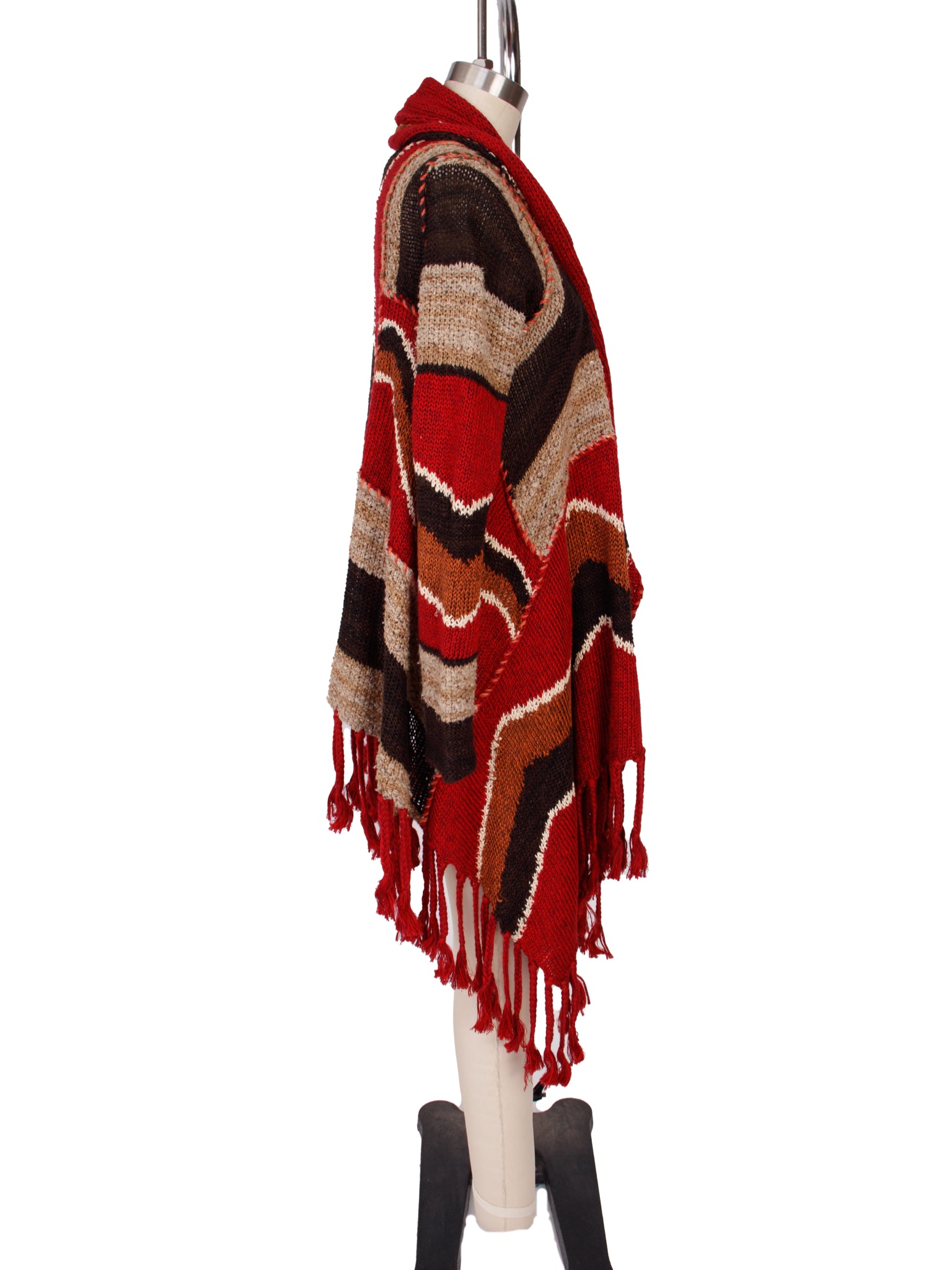 Ralph Lauren Fringe Asymmetrical Cardigan