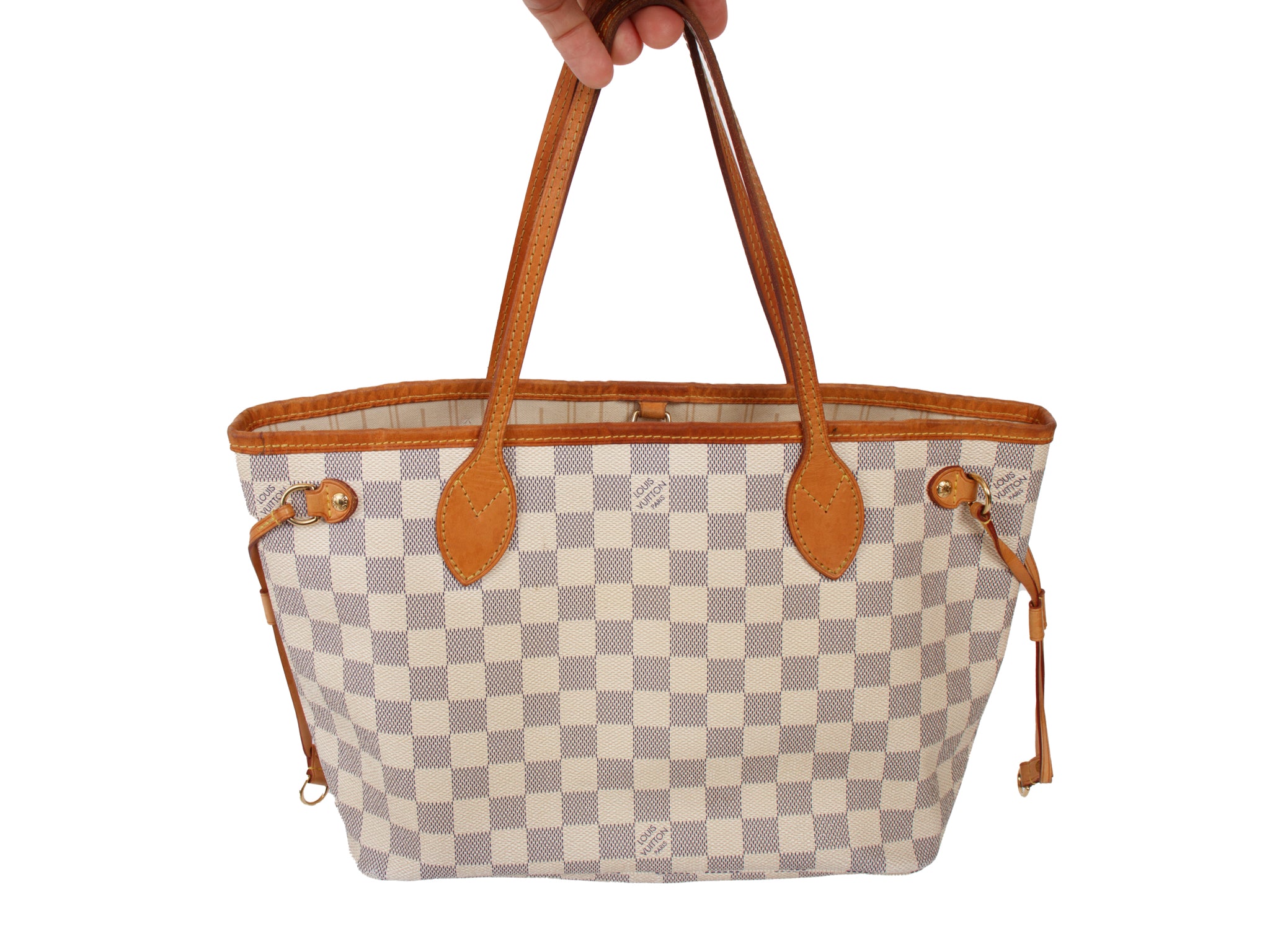 Louis Vuitton MM Damier Azur Medium Neverfull*