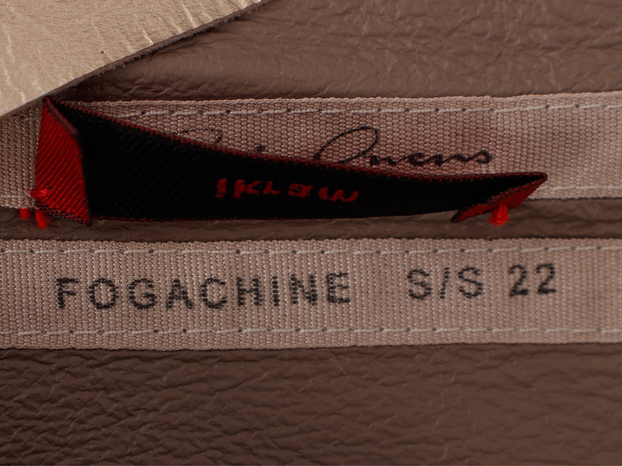S/S 2022 Rick Owens Fogachine Silver Lambskin Wrap Jacket