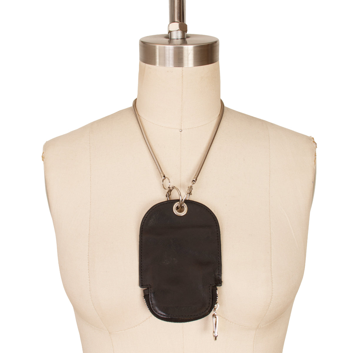 Maison Martin Margiela Leather Chain Key Case
