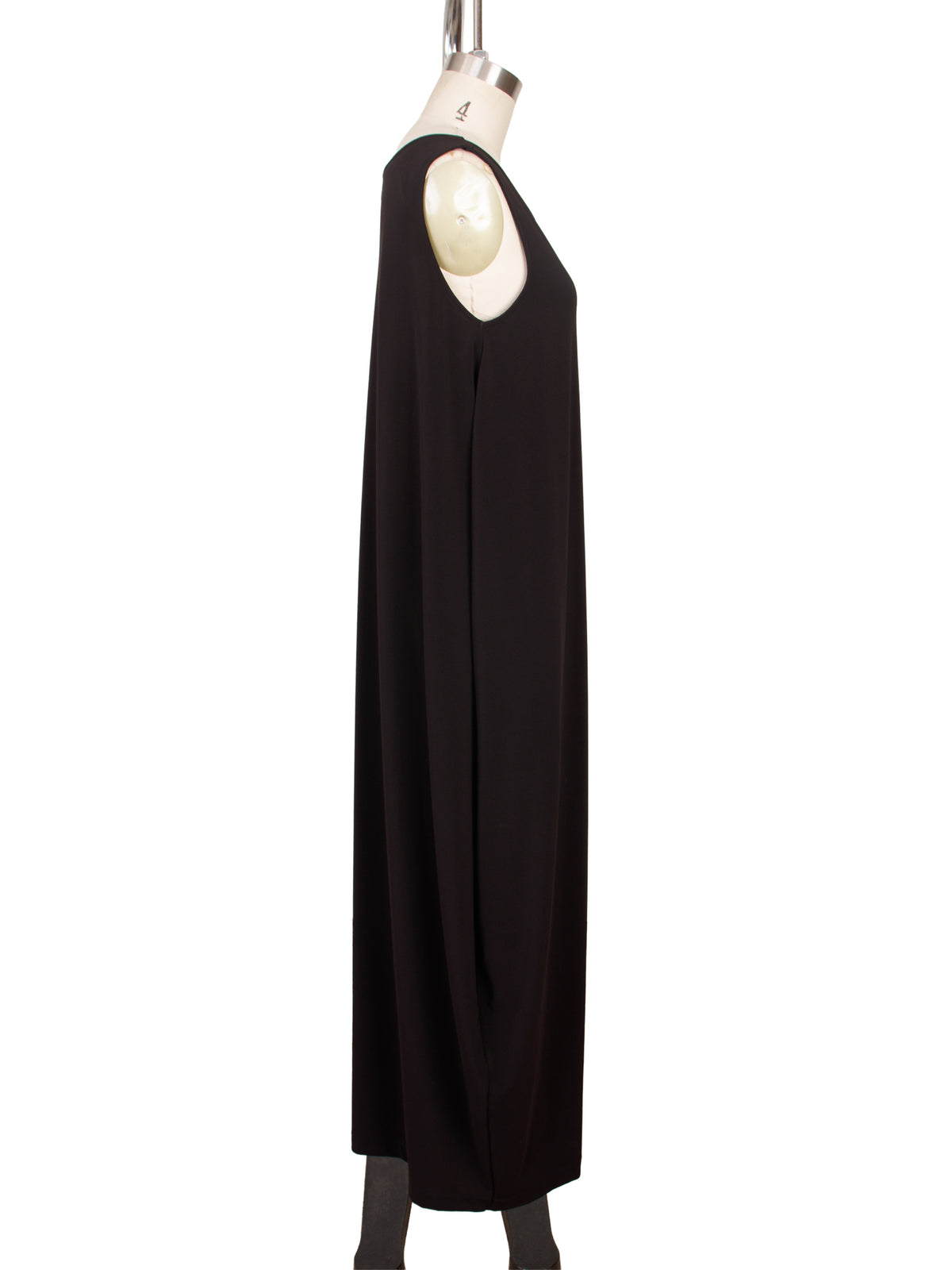 Issey Miyake Black Jersey Cocoon Dress