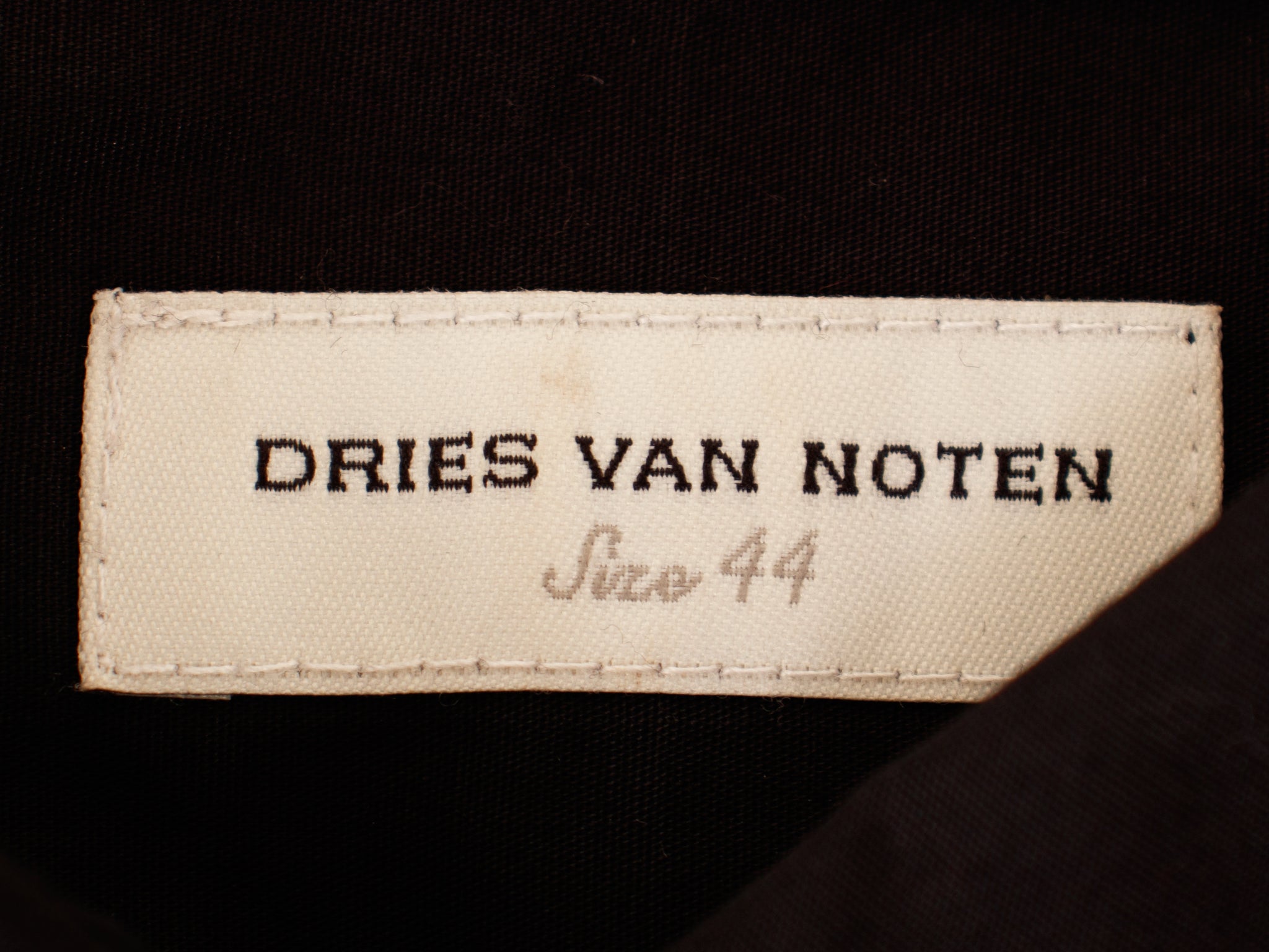 Dries Van Noten Poplin Sequin Paillette Shirt as-is