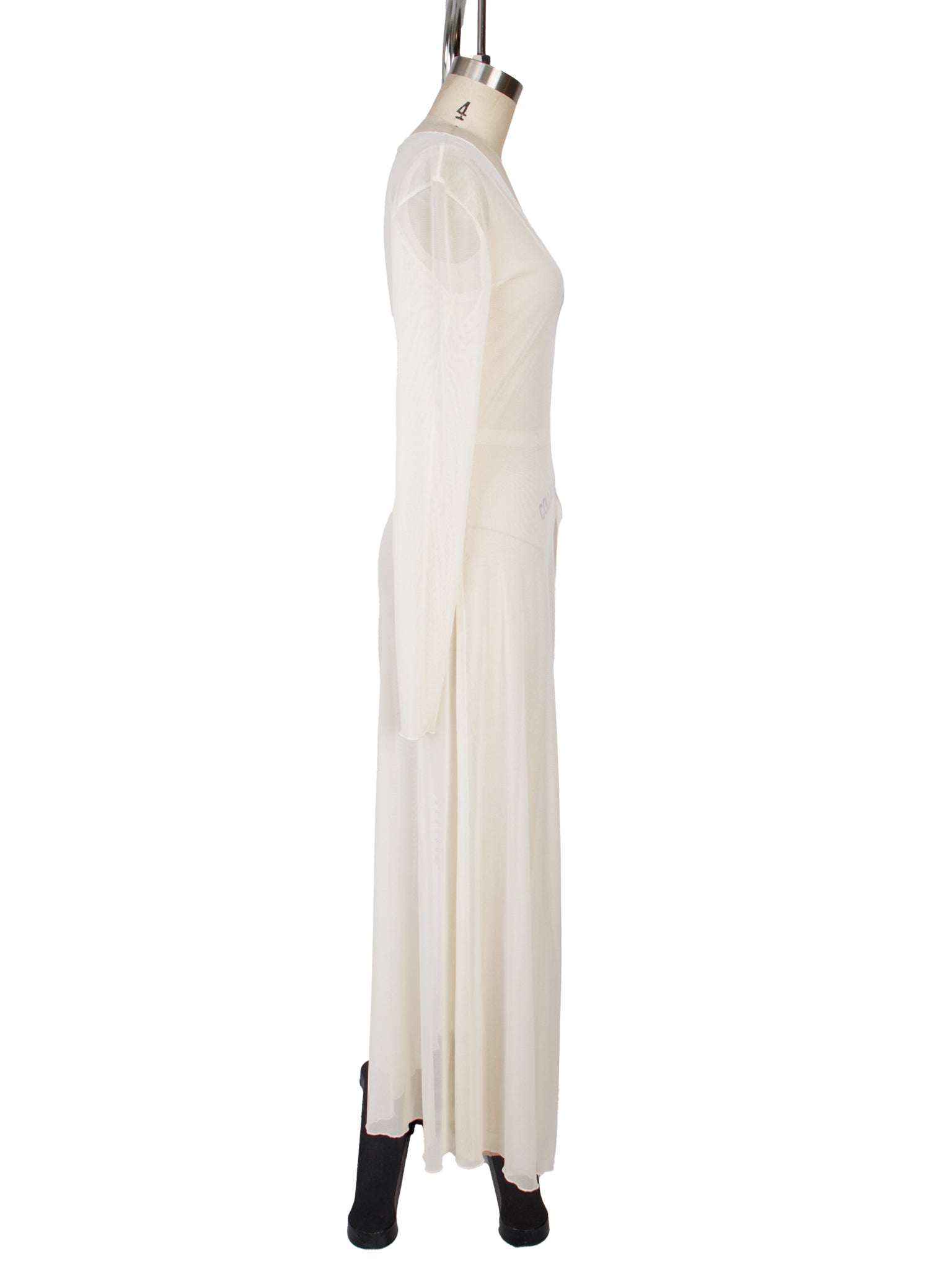 Nobody by Elisabeth Rogiani Mesh Split Front Dress