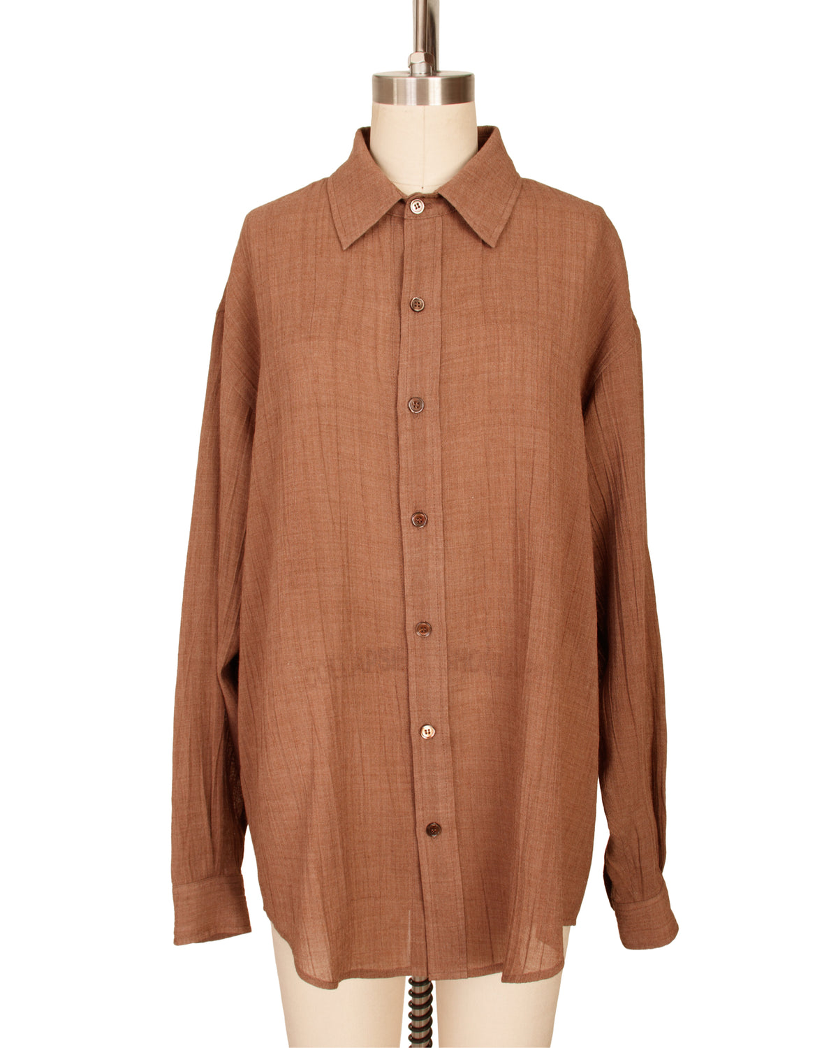 Colbo Sheer Crinkled Shirt