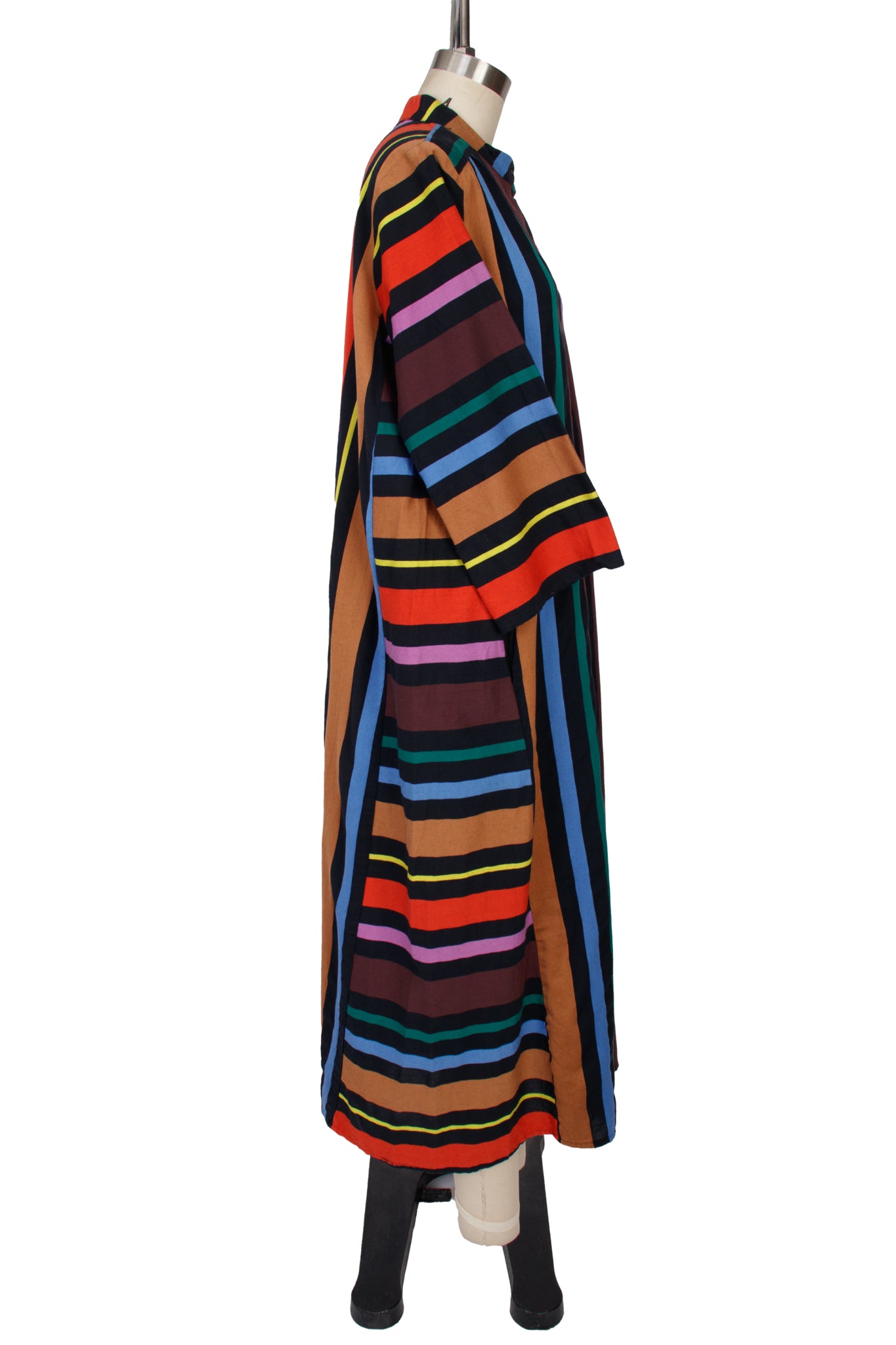 Ace & Jig For Barneys Rainbow Stripe Maxi Dress
