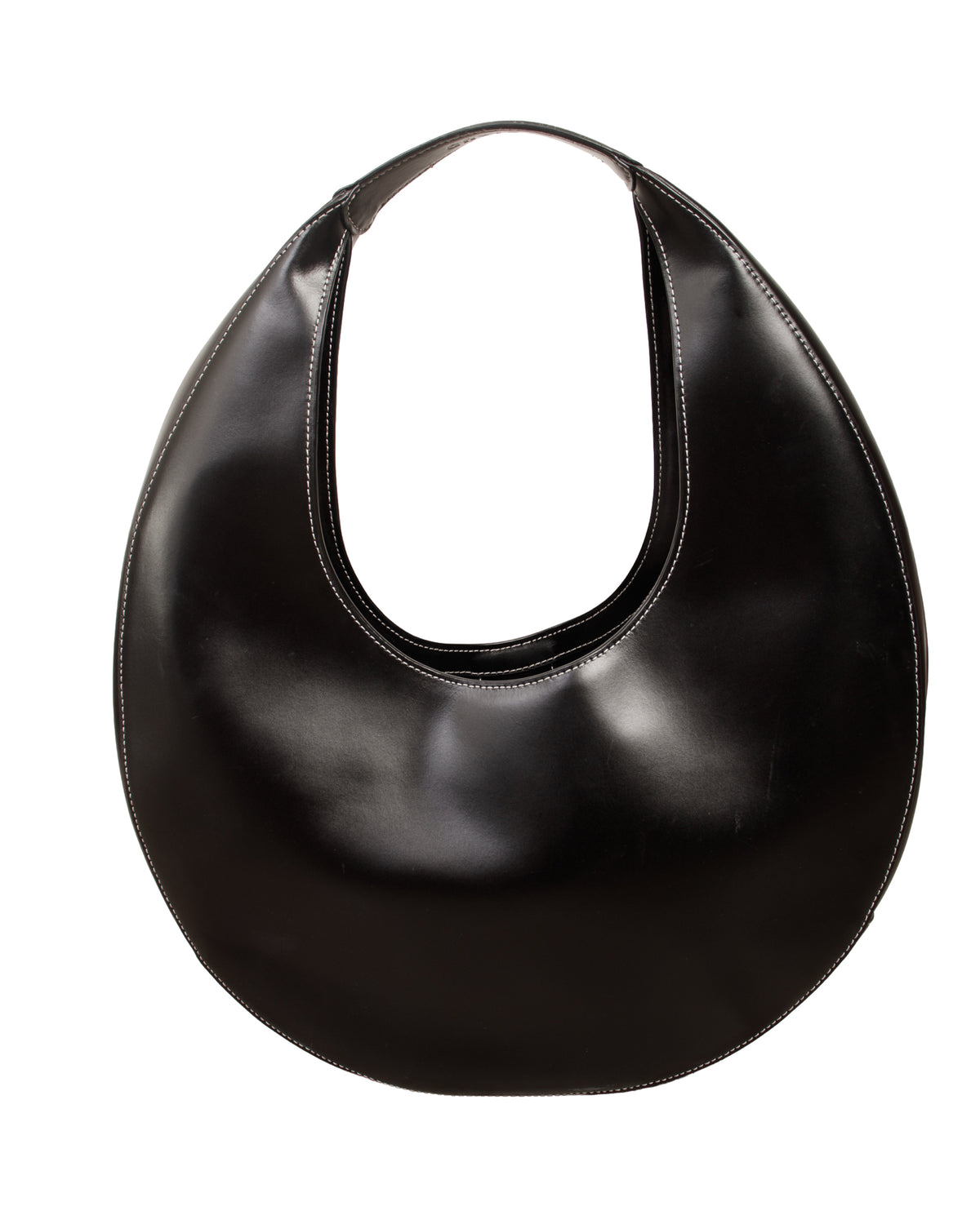 Staud Leather Crescent Moon Bag