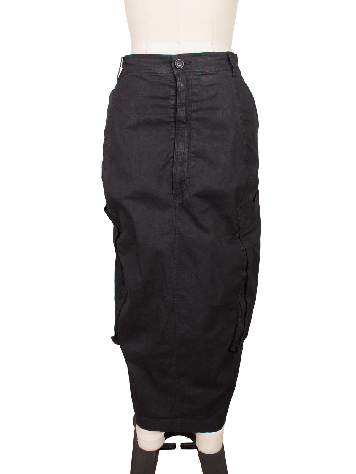 Rundholz Coated Denim Skirt