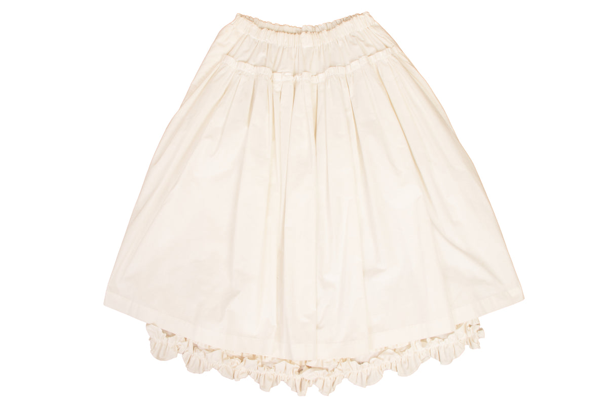 2017 Comme des Garcons Trompe L'Oeil Skirt