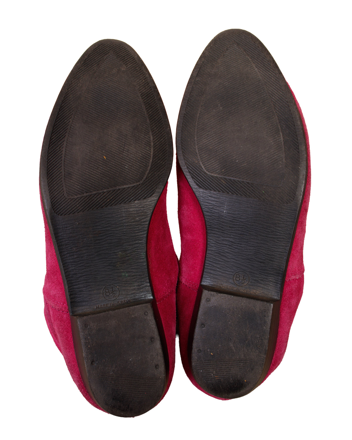 1980s Suede Colorblock Convertible Thigh High Boots
