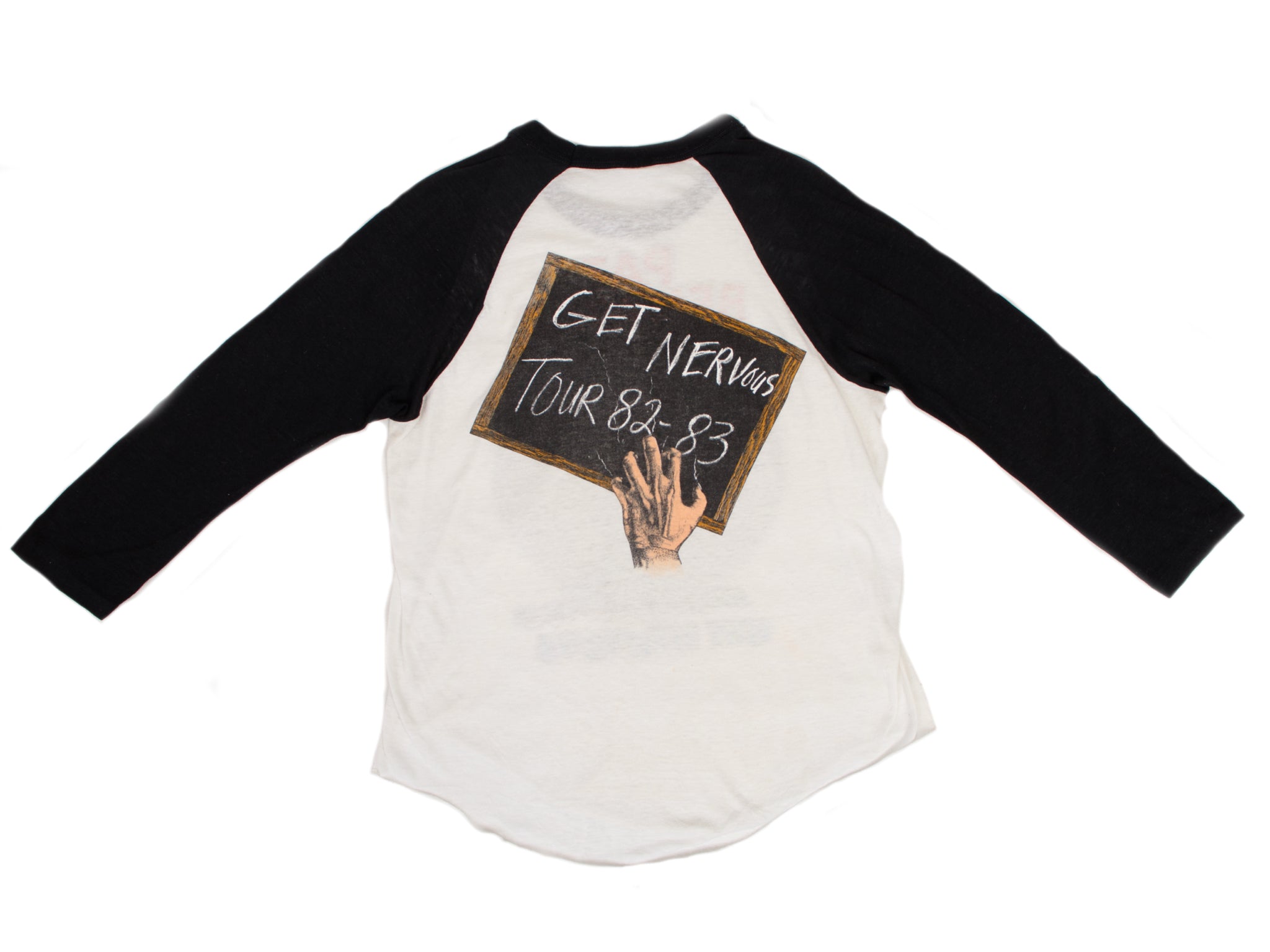 1982 Pat Benatar Get Nervous Raglan Tee