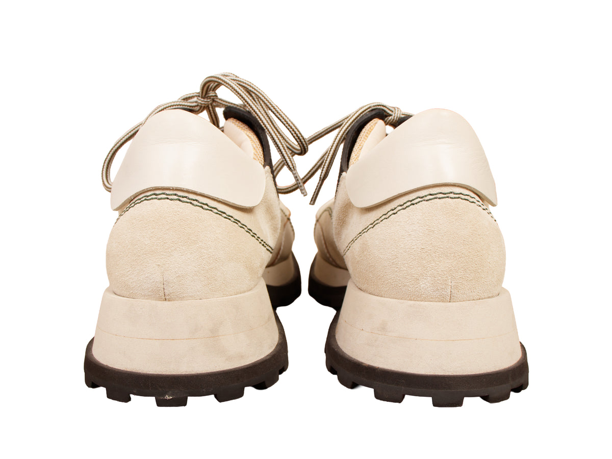Jil Sander Suede & Leather Hiking Boots