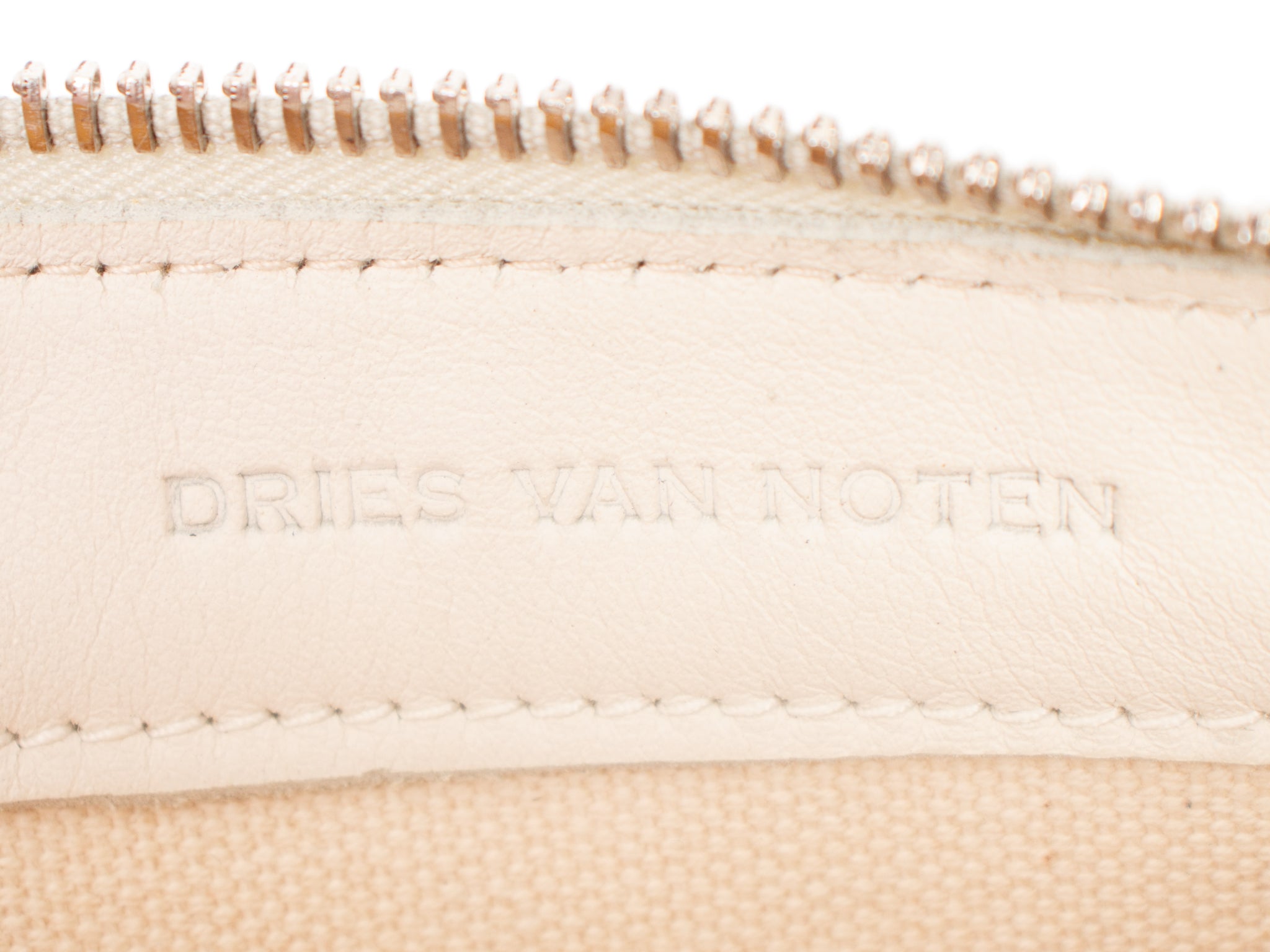 Dries Van Noten Suede & Cord Messenger Bag