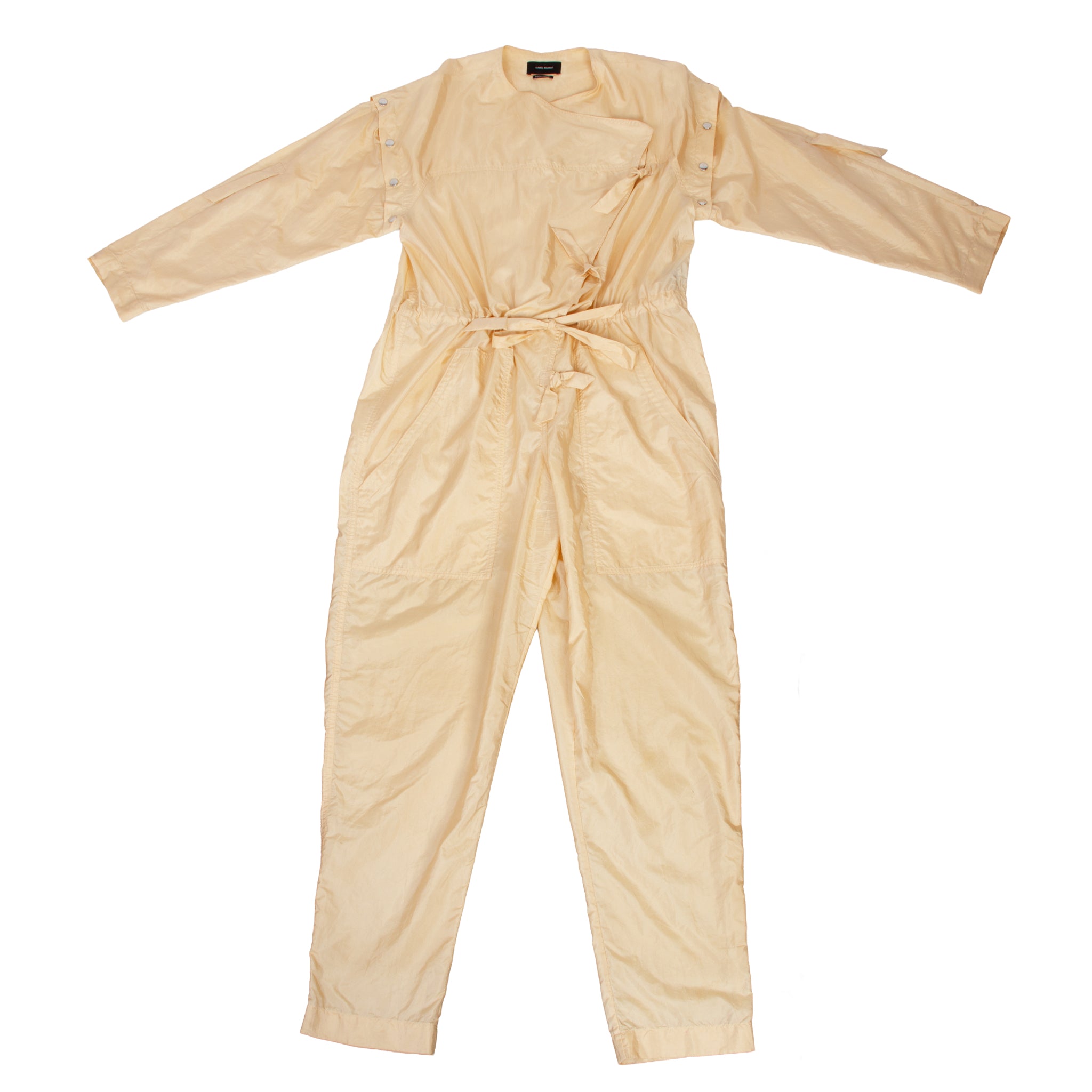 Isabel Marant Silk Blend Taffeta Flightsuit