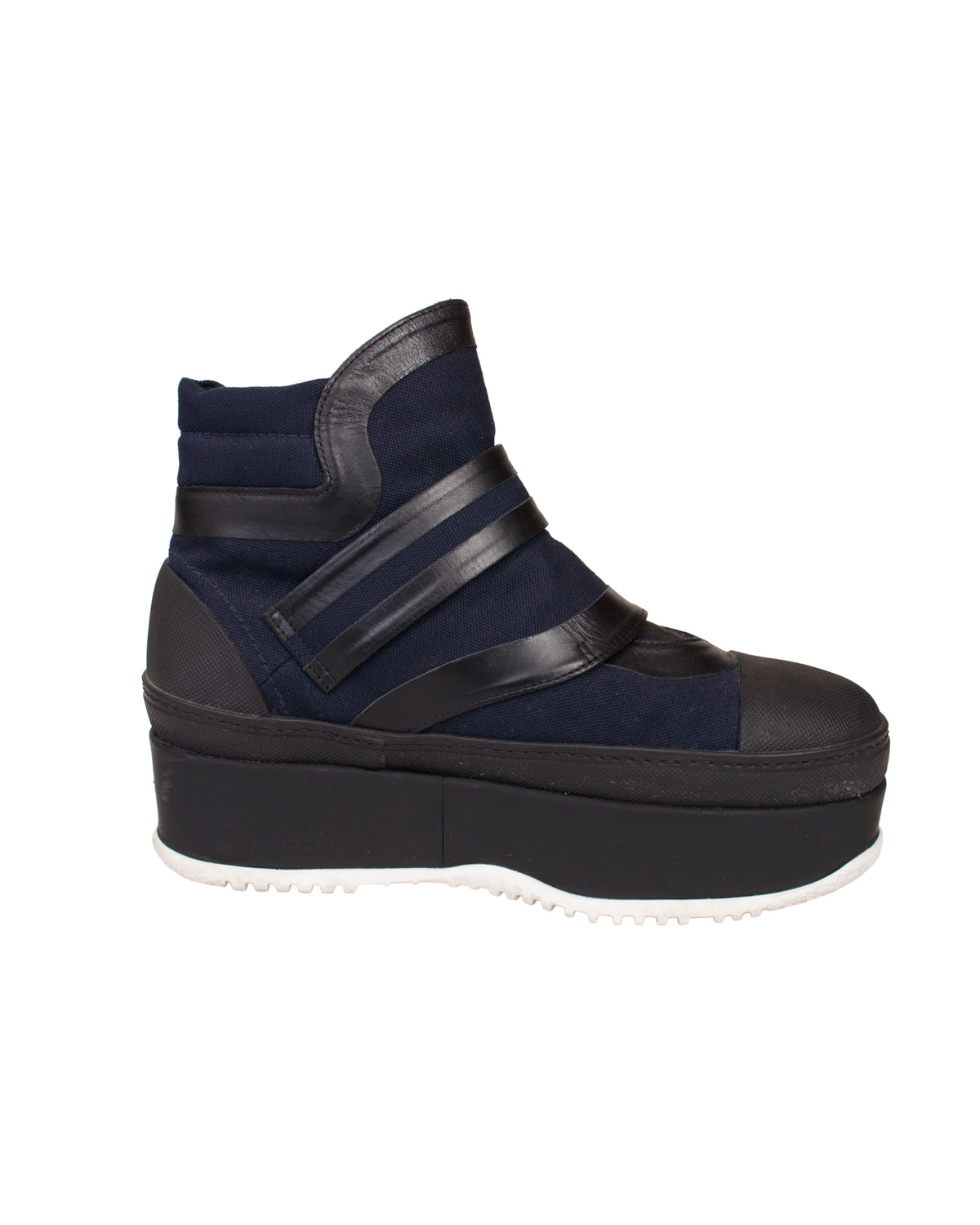 Marni Canvas Velcro Platform Sneakers*