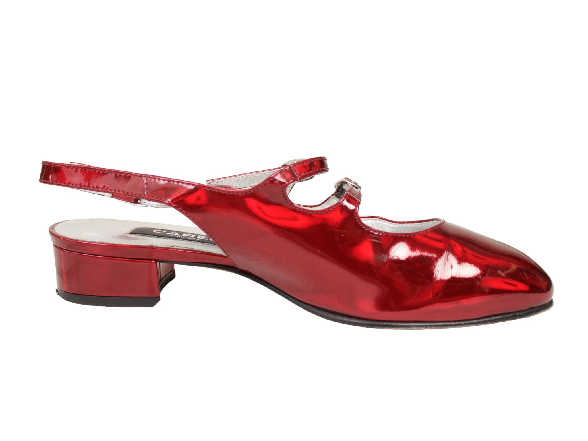 Carel Patent Leather Mary Jane Slingbacks