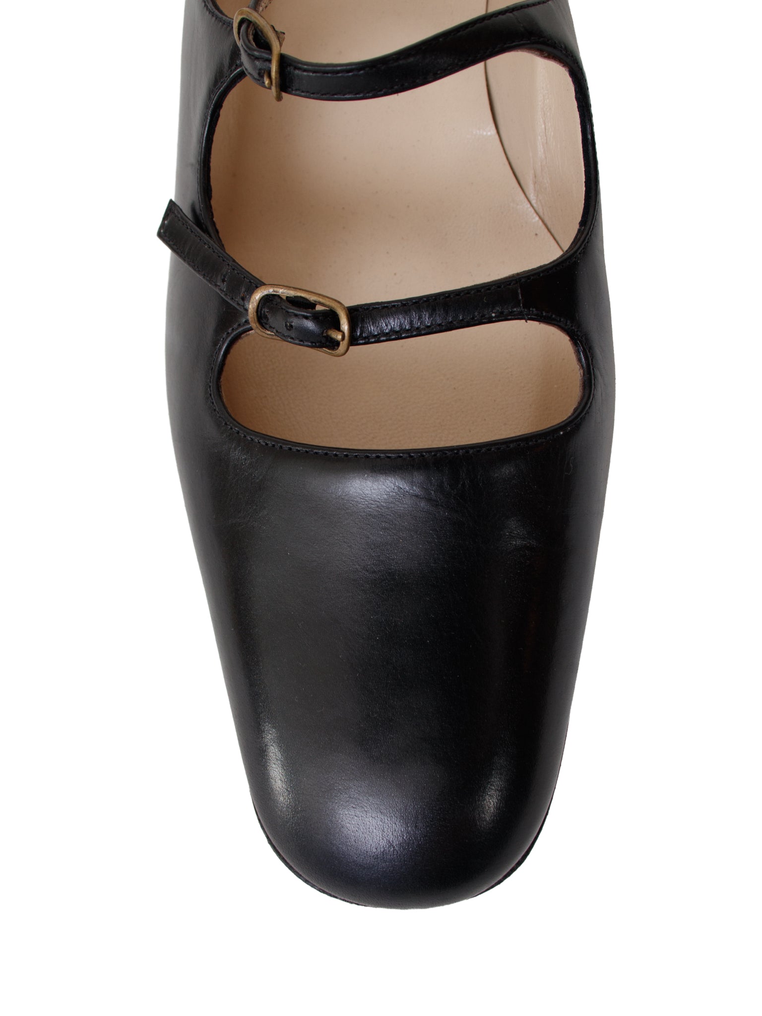 Christian Louboutin Double Buckle Strap Mary Janes
