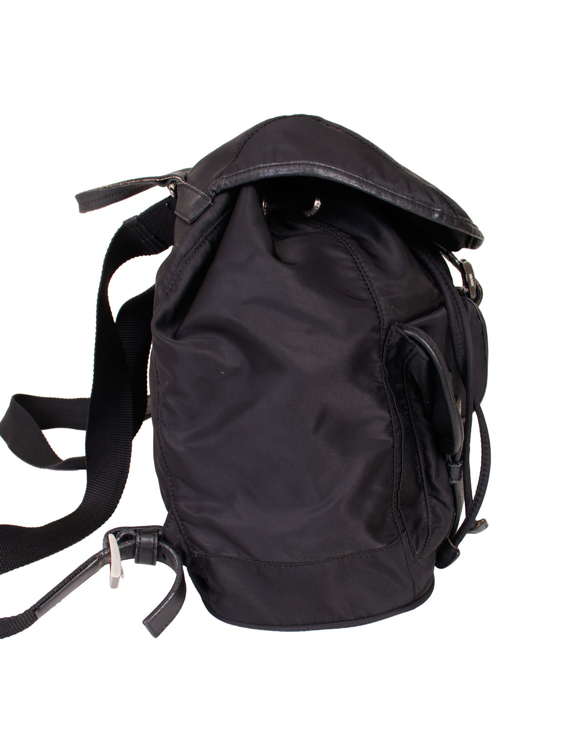 Prada Tessuto Buckle Backpack